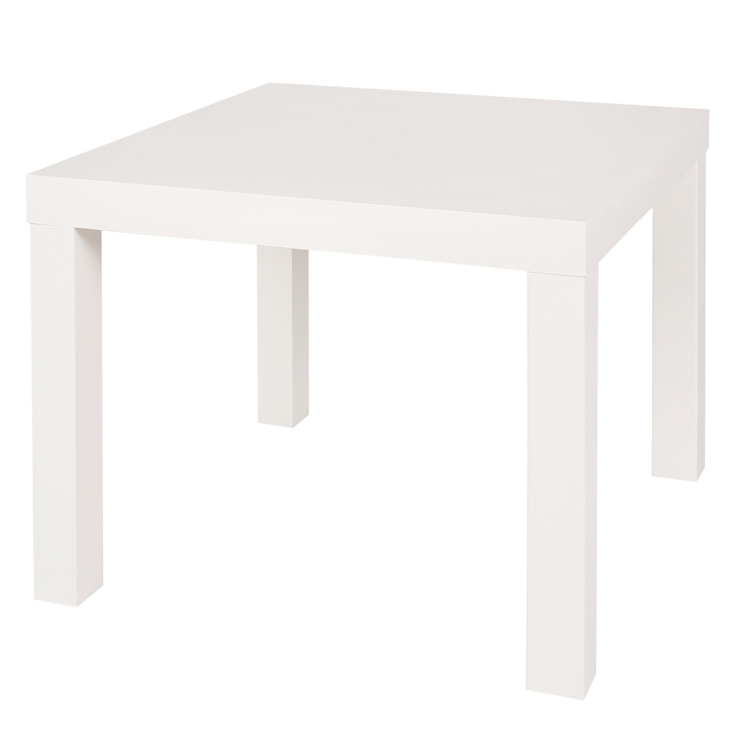 IKEA Couchtisch LACK NN Weißer Kaffeetisch LACK NN 55x55 cm IKEA