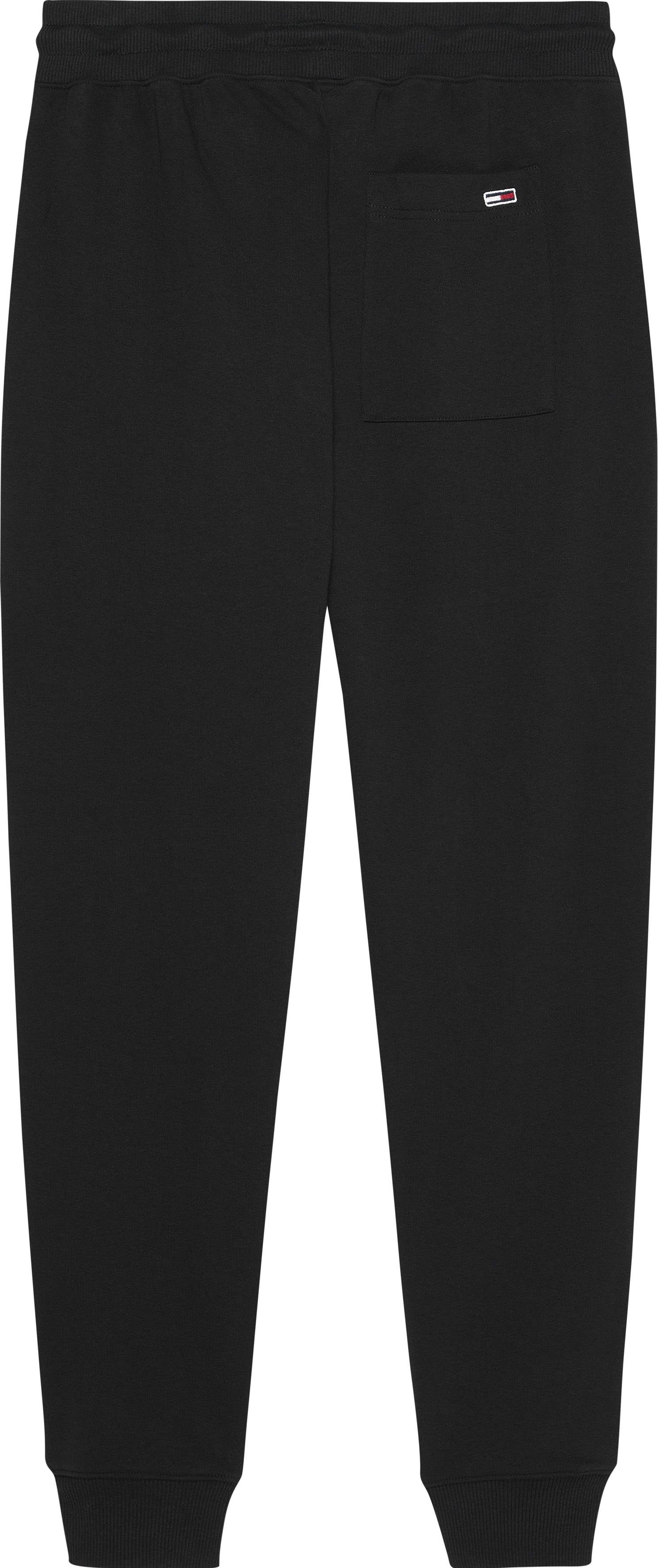 Black REG Kordelzug SIGNATURE Tommy Sweatpants mit Jeans TJM SWEATPANTS
