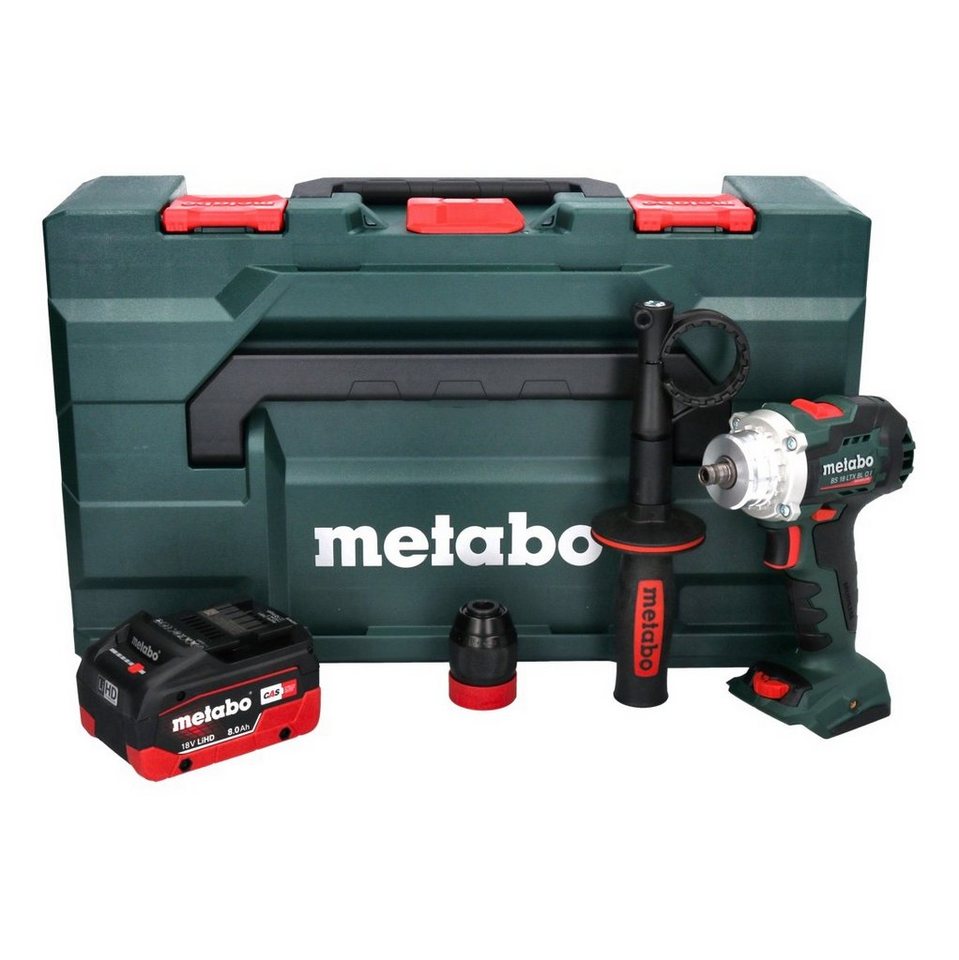Thumbnail - metabo Säulenbohrmaschine BS 18 LTX BL Q I Akku Bohrschrauber 18 V 130 Nm Brushless + 1x Akku 8