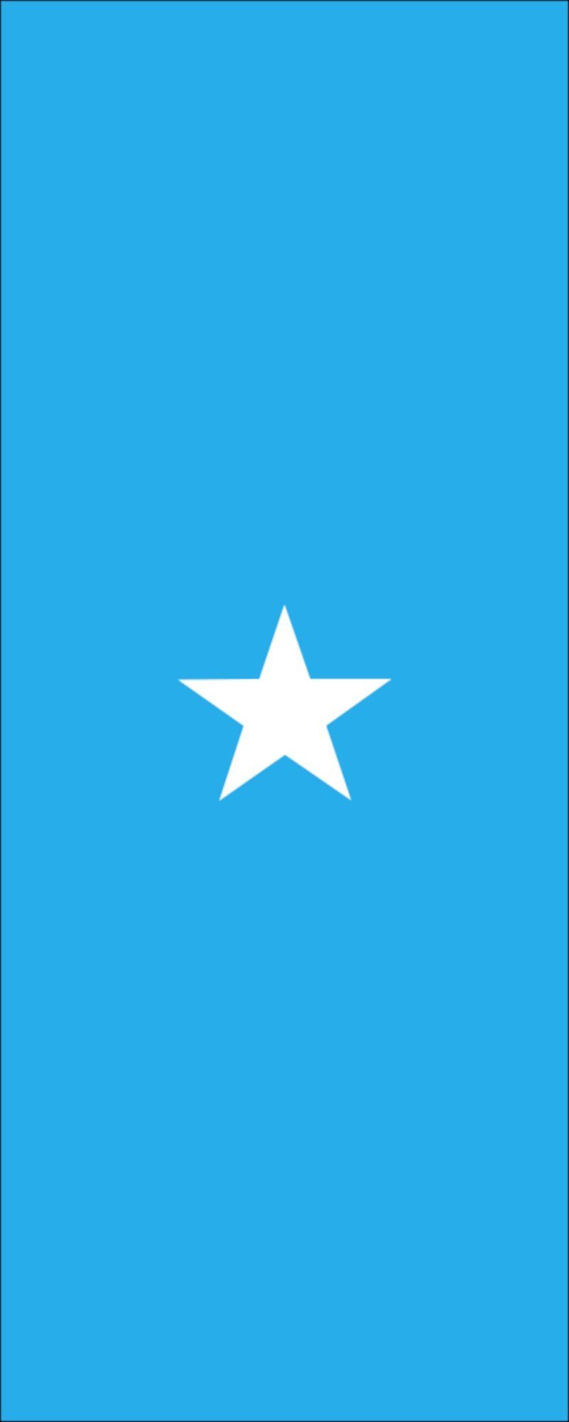 flaggenmeer Flagge Flagge Somalia 110 g/m² Hochformat