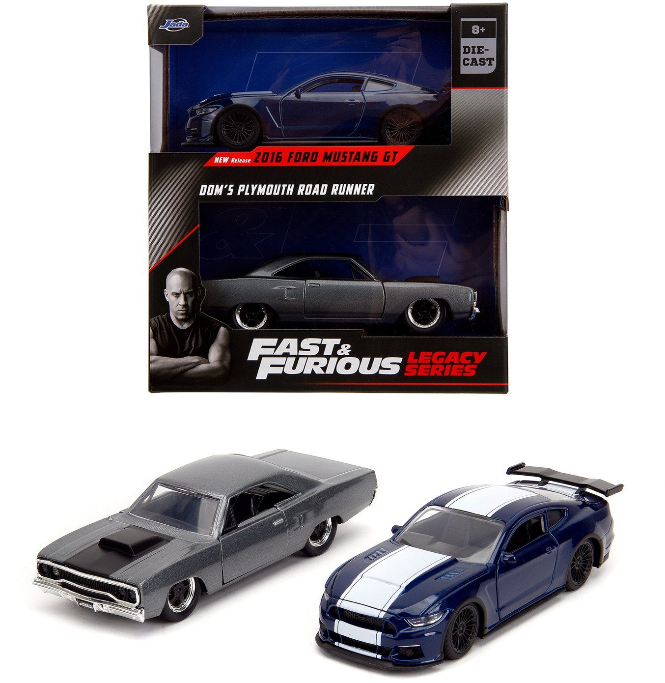 JADA Modellauto Modellauto Fast & Furious Twin Pack Wave 4/1 1:32 253202018