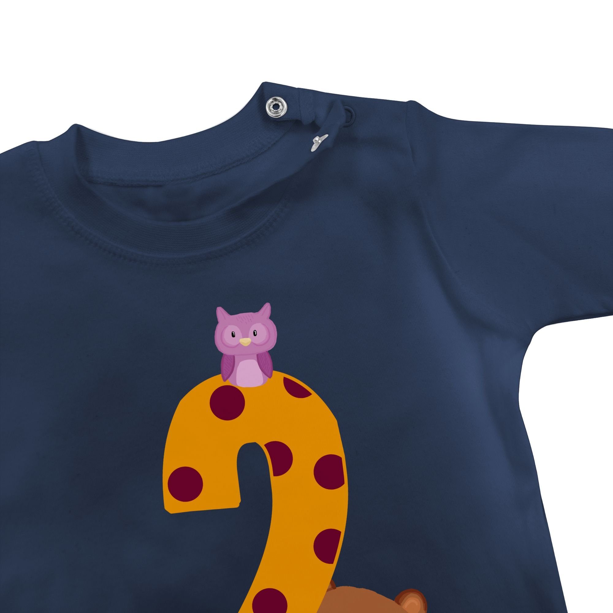 T-Shirt Zwei Waldtiere
