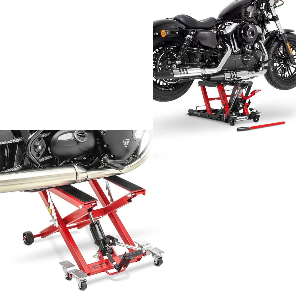 ConStands Motorradheber Set Hebebühne + Hebebühne S3 CB38935