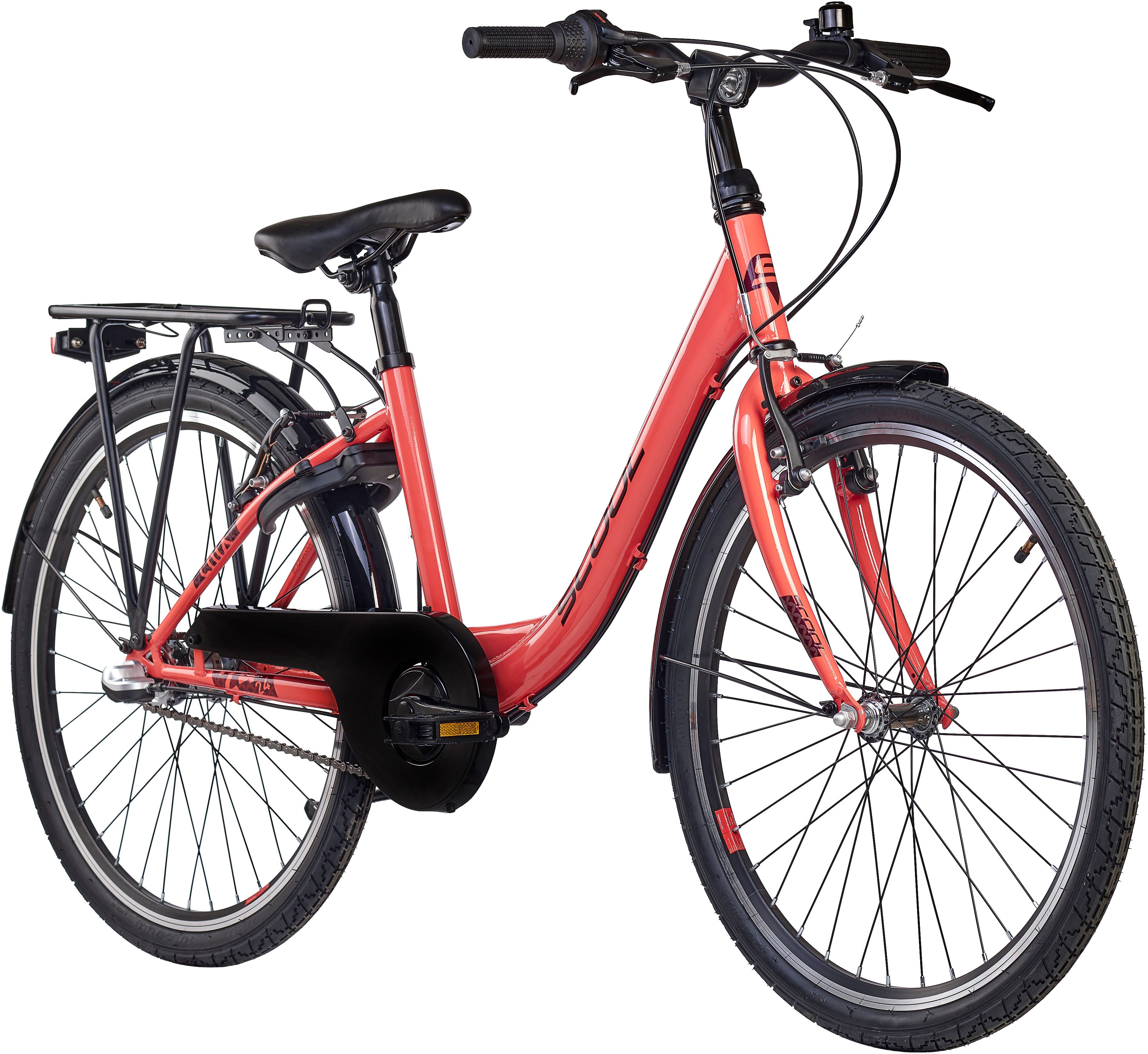 S’COOL Kinderfahrrad S'COOL chiX, 3 Gang Shimano, Nabenschaltung