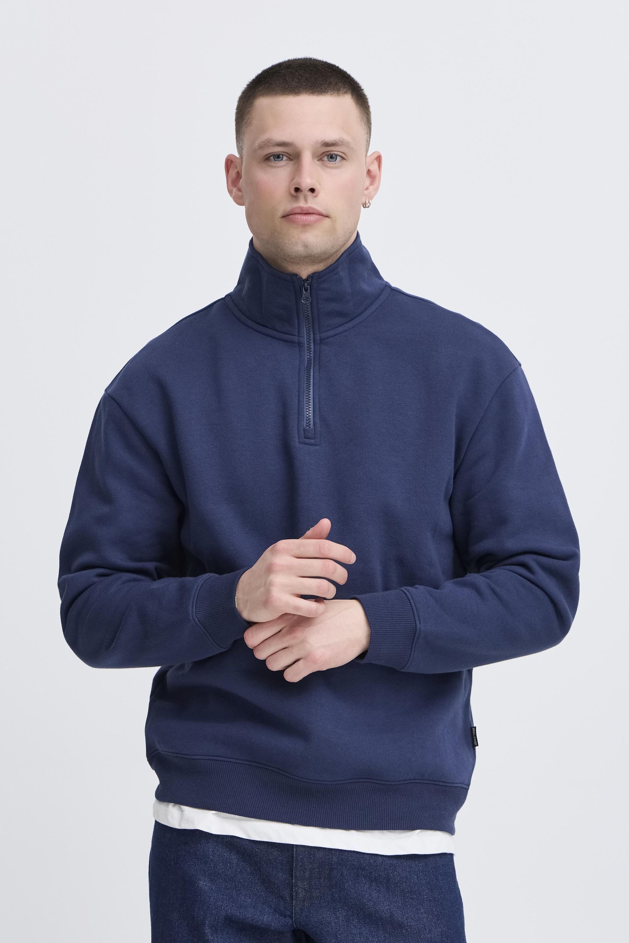 Blend Longpullover BHJUSTIN Klassischer Sweat-Troyer günstig online kaufen