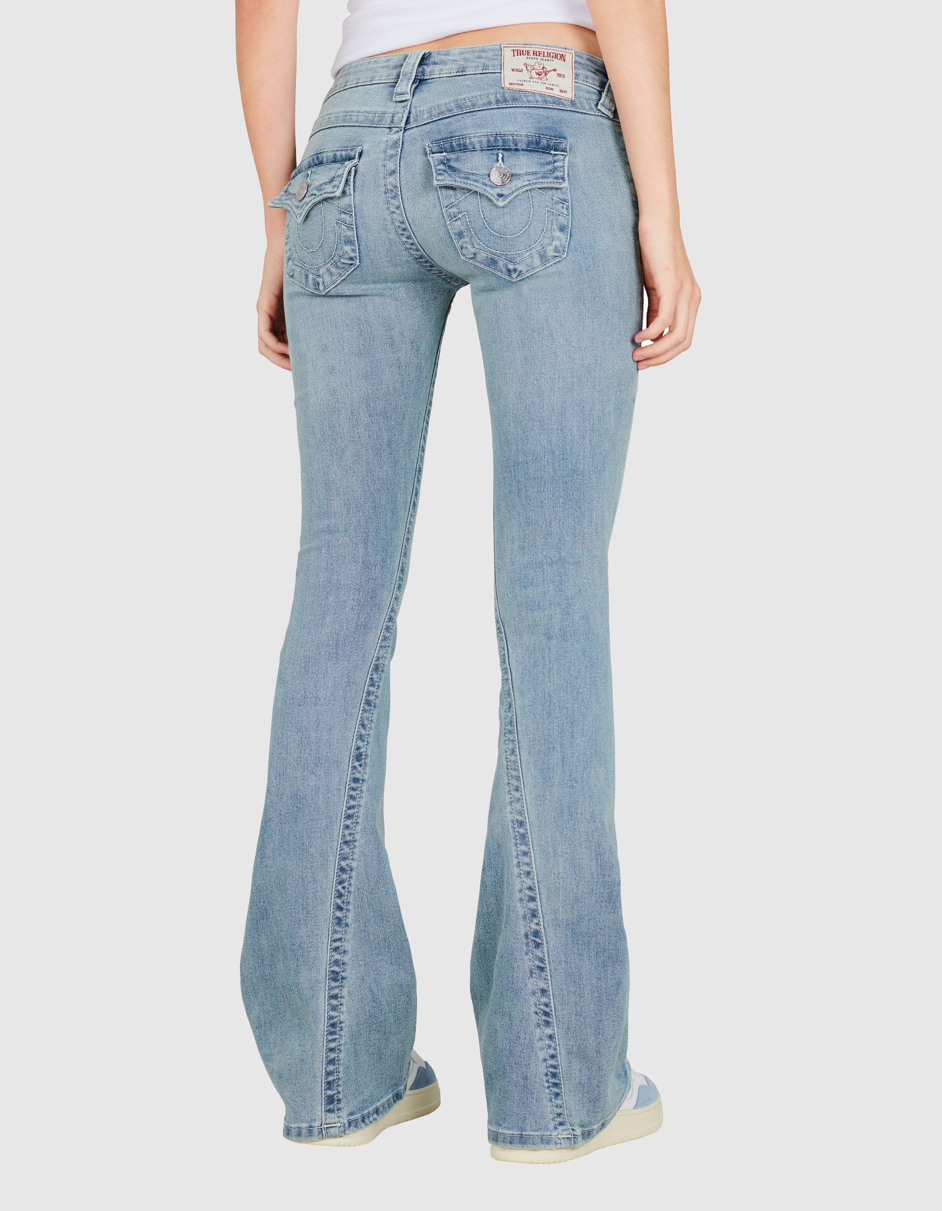 True Religion Bootcut-Jeans JOEY LOW RISE FLARE Baumwollmischung, Flared fit