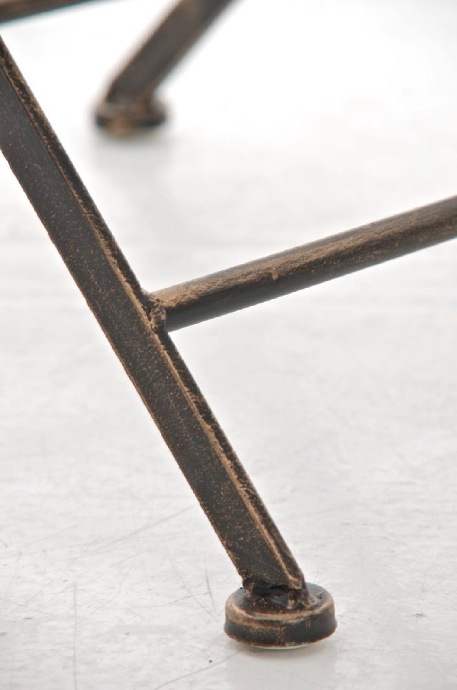 - bronze und x 1 TPFGarden - Balkonstuhl, Eisen, Maße Terrasse St), 41 91cm Gartenstuhl Balkon, - Farbe: für handgefertigtem 50 x (TxBxH): Metallstuhl (Hochwertiger Klappstuhl Garten, Kirstin stabiler aus