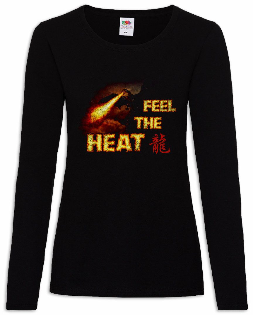 Langarmshirt Dragon II Damen Langarmshirt Drache Fantasy RPG Role Play Dungeons