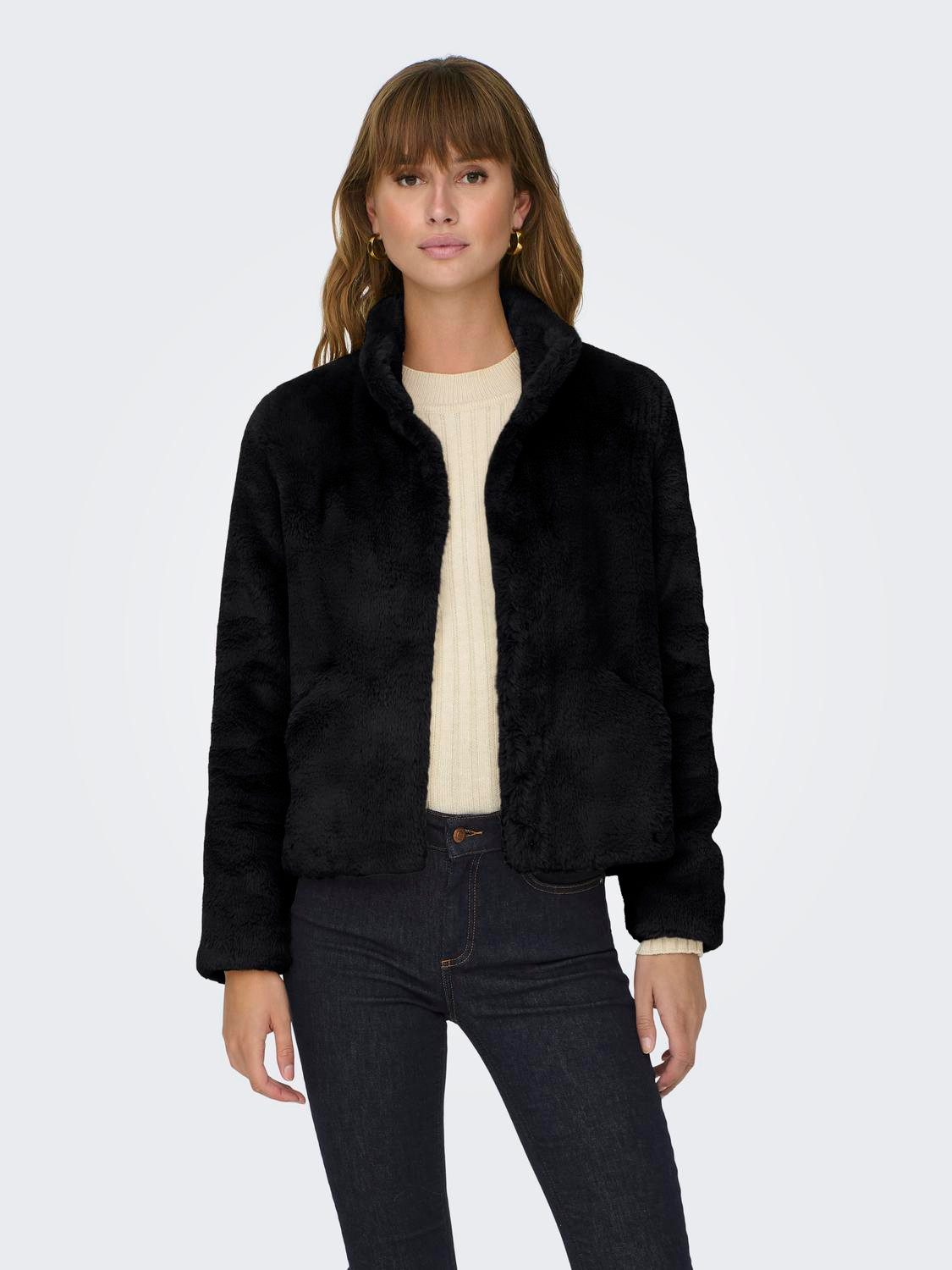 ONLY Fellimitatjacke ONLNEWVIDA LIFE FAUX FUR JACKET OTW CC