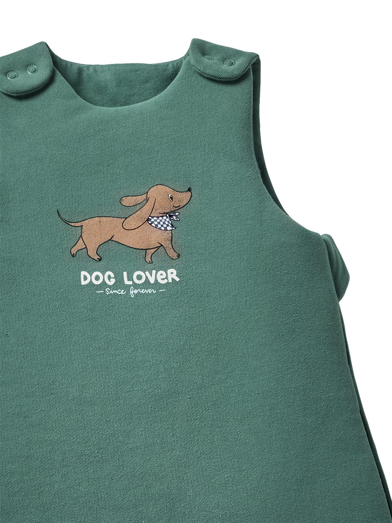 vertbaudet Babyschlafsack Baby Schlafsack DACKEL mit abnehmbaren Ärmeln, Winterschlafsack, 3 TOG