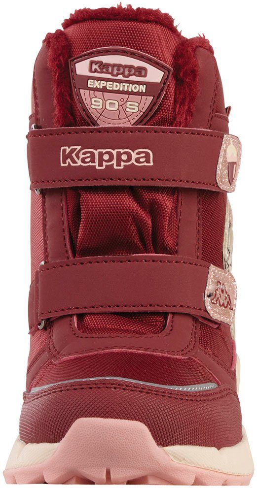 Winterboots dk.red-rosé Kappa Warmfutter