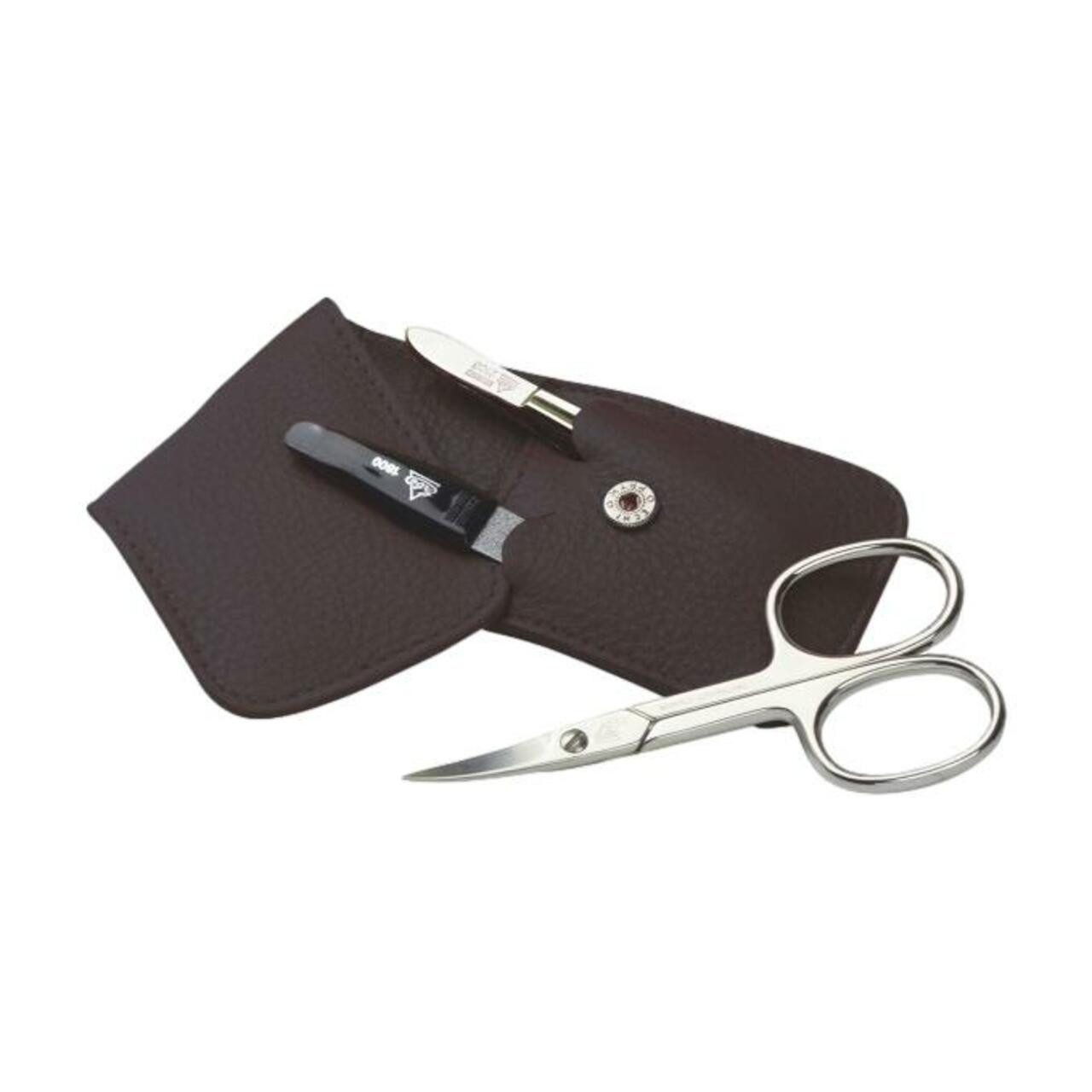 ERBE Maniküre-Etui Erbe-Manicure Taschenetui braun, 1 tlg., für alle Haartypen, für Alle Hauttypen