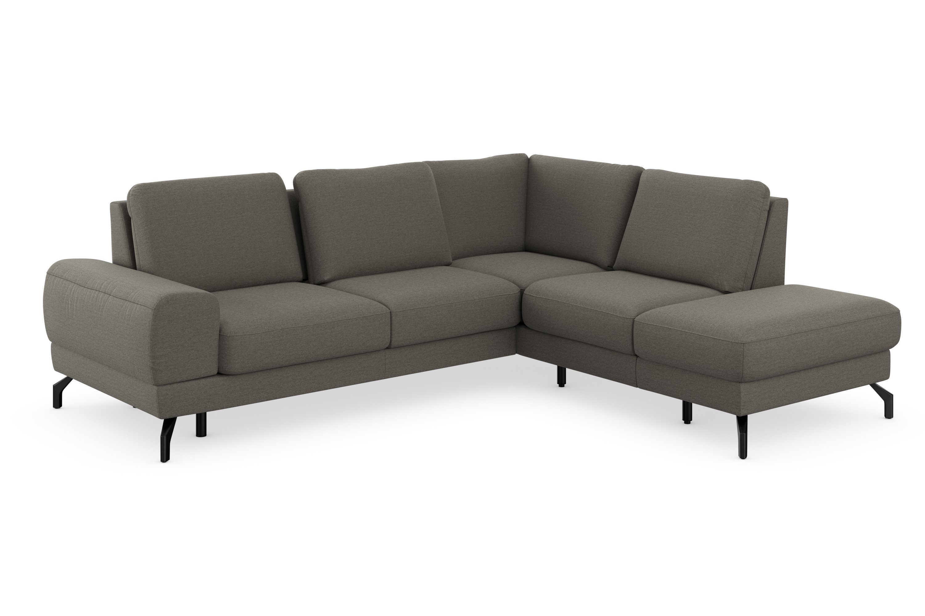 sit&more Ecksofa Cinturo, inklusive Sitztiefenverstellung Federkern, 45 cm und Sitzhöhe