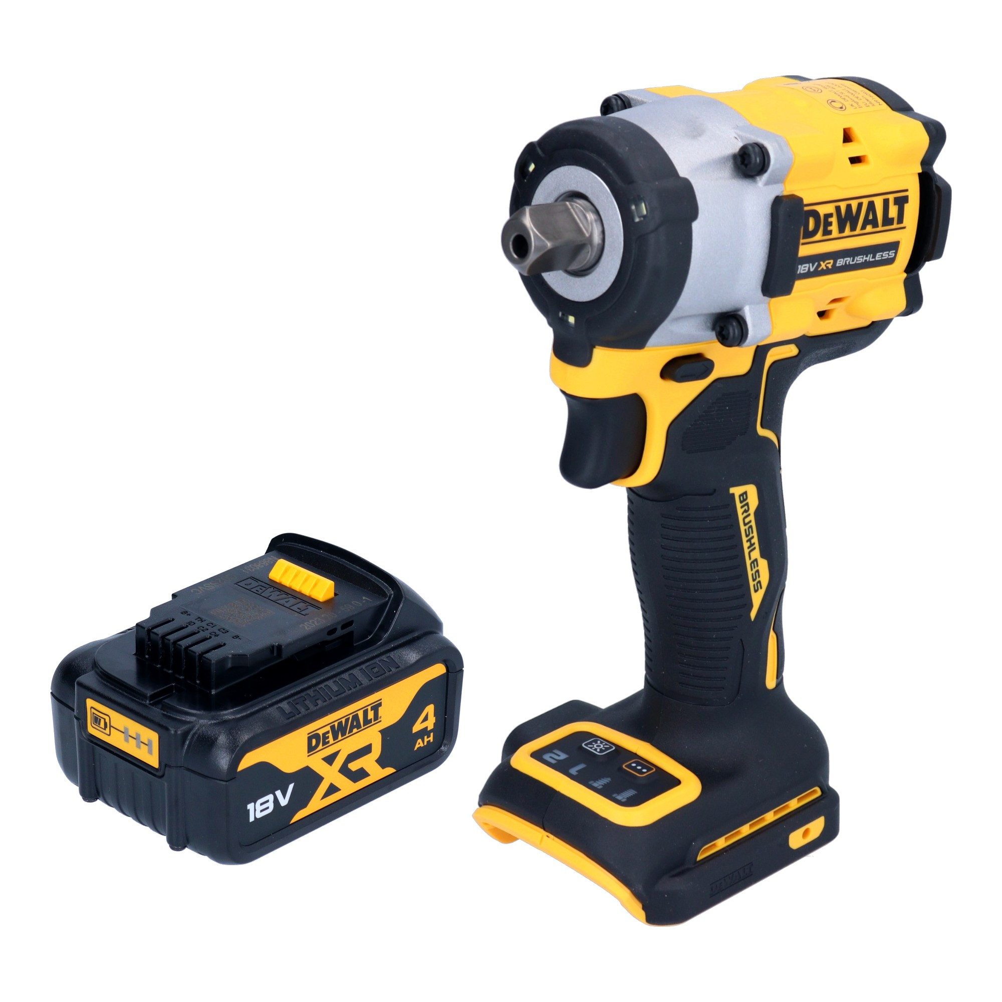 DeWalt Akku-Schlagschrauber DCF 922 N Akku Schlagschrauber 18 V 406 Nm 1/2" Brushless + 1x Akku