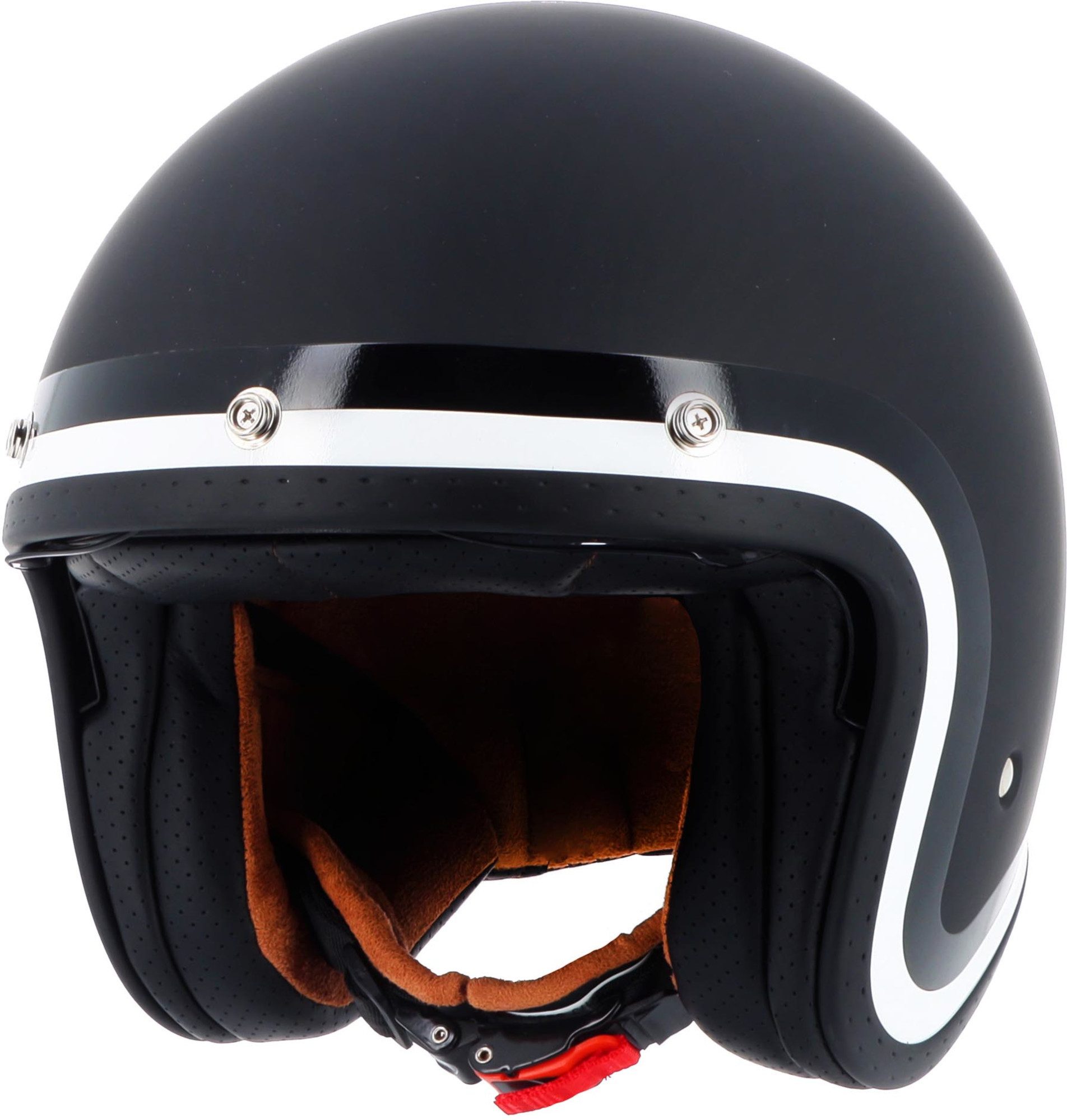 Von Dutch Motorradhelm X Helstons Long Way Jethelm, Waschbar