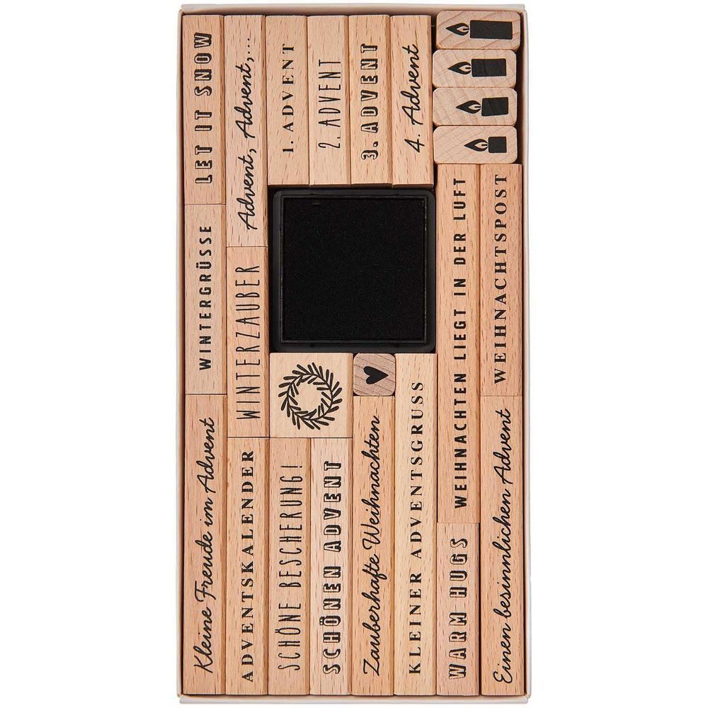 Rico Design Stempel Stempelset verschiedene Motive