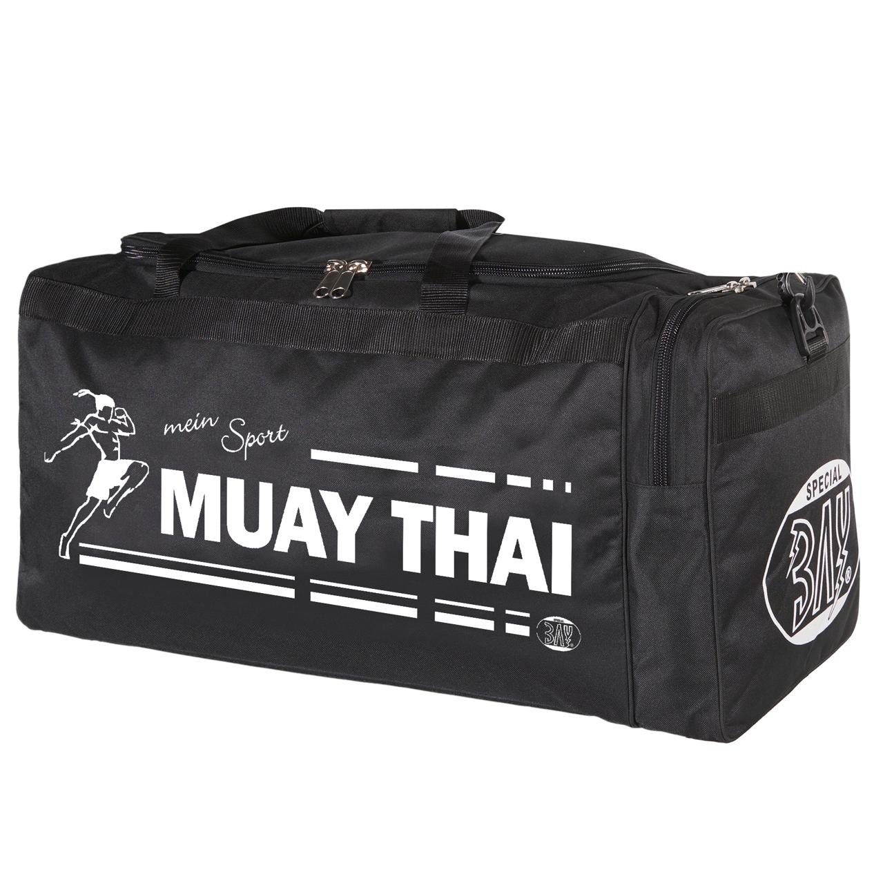 BAY-Sports Sporttasche Sporttasche mein Sport Muay Thai Thaiboxen schwarz 7 günstig online kaufen