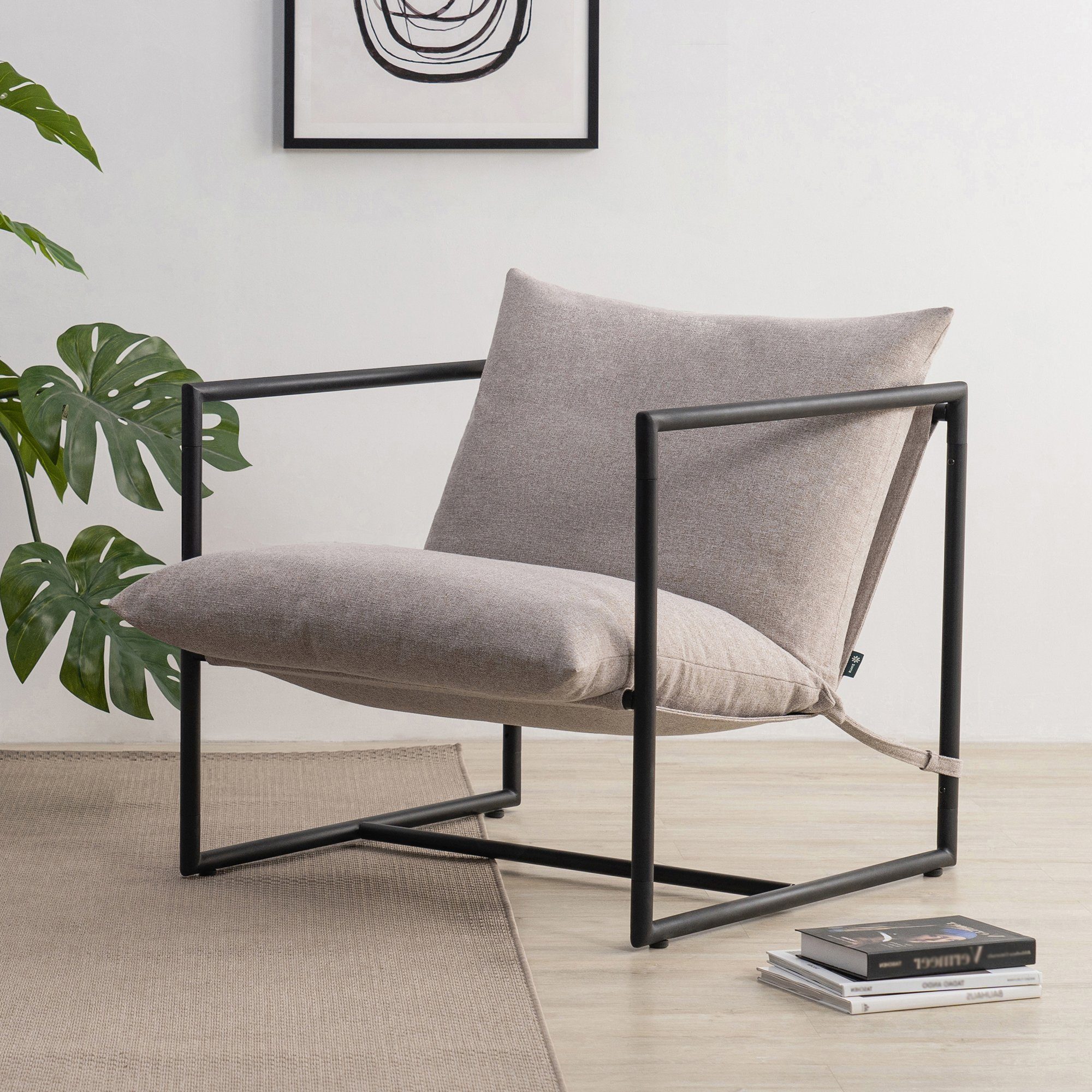 ZINUS Loungesessel Aidan mit Metallgestell und günstig online kaufen