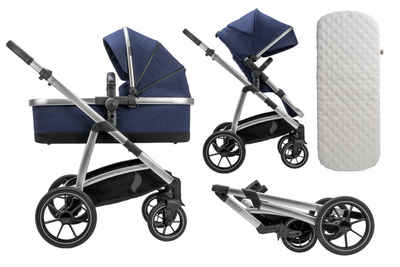 Osann Kombi-Kinderwagen Olé, 3in1 Kombi-Kinderwagen von 0 - 22 kg inkl. Babywanne + Sportsitz