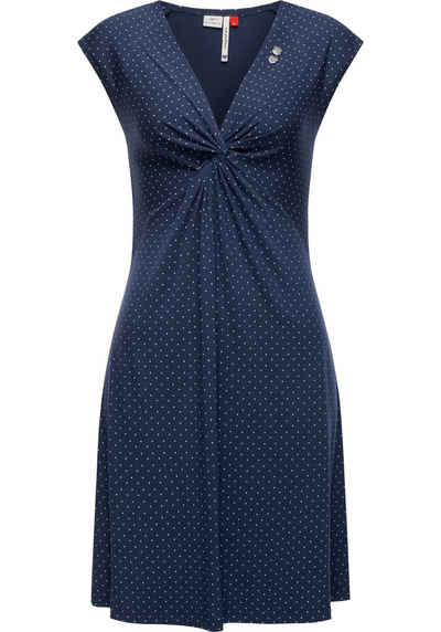 Ragwear Wickelkleid Comfrey stylisches Sommerkleid mit tiefem V-Ausschnitt