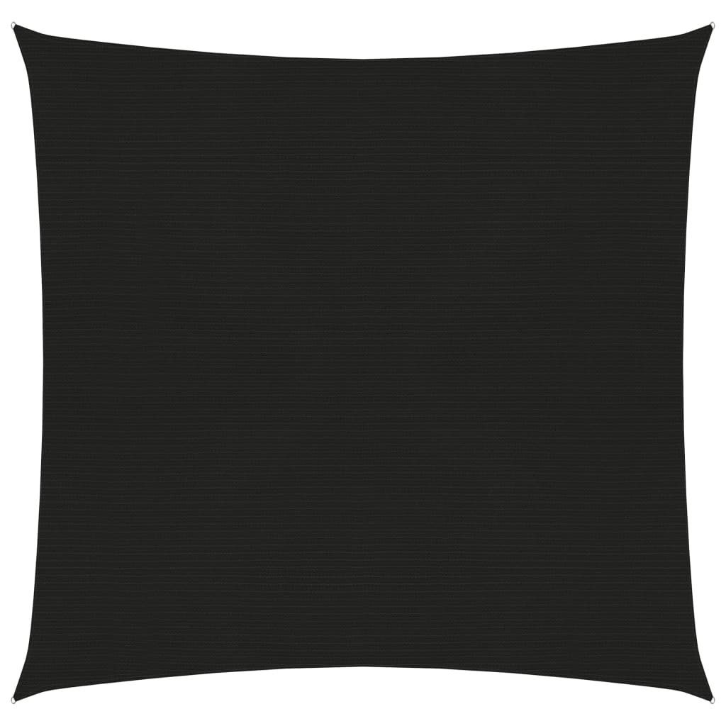 Sonnensegel Sonnensegel 160 g m² Schwarz 4,5x4,5 m HDPE Beschattung Quadrat