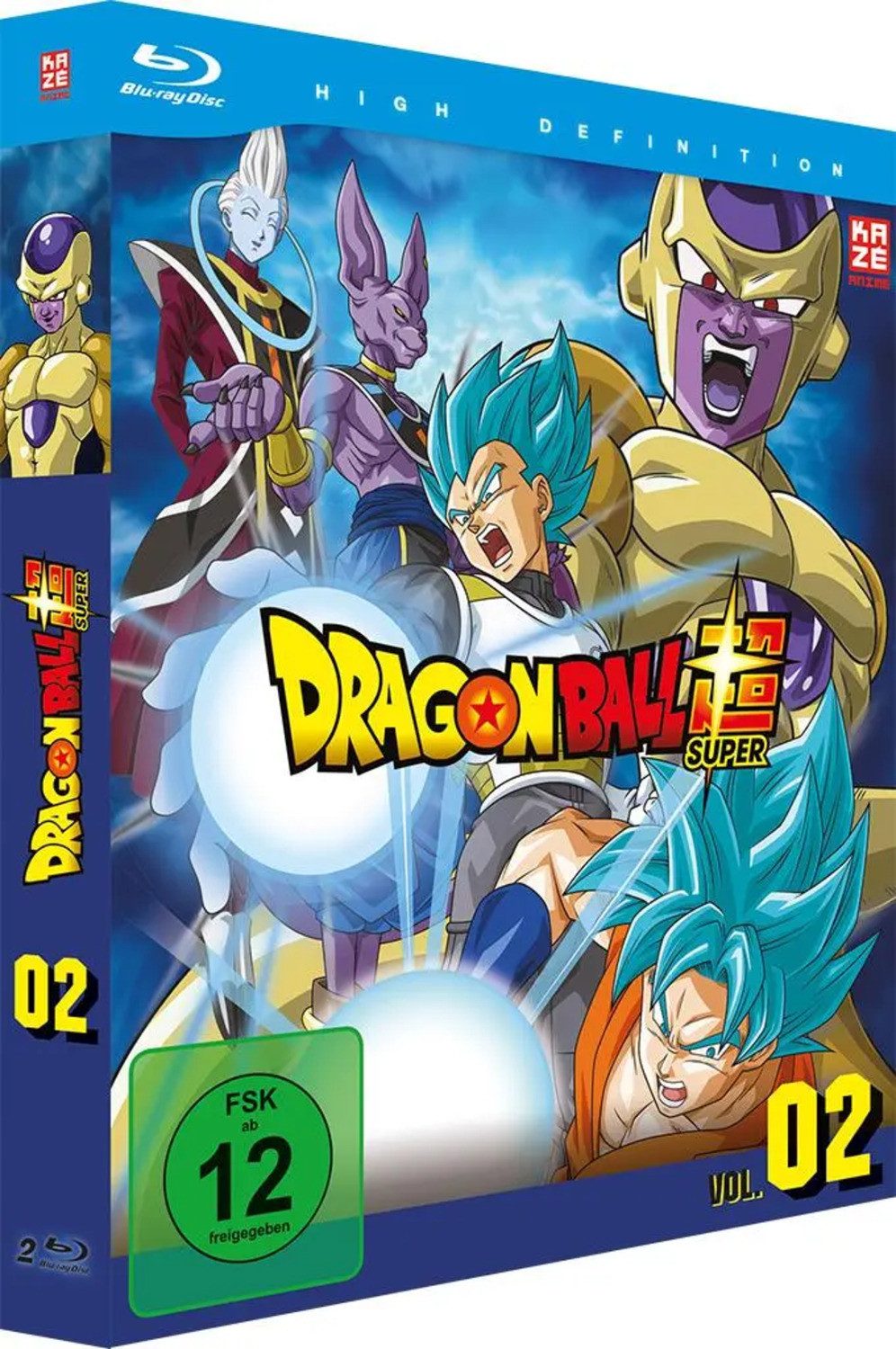 Blu-ray Dragonball Super 02. Arc: Goldener Freezer - Episoden 16-27