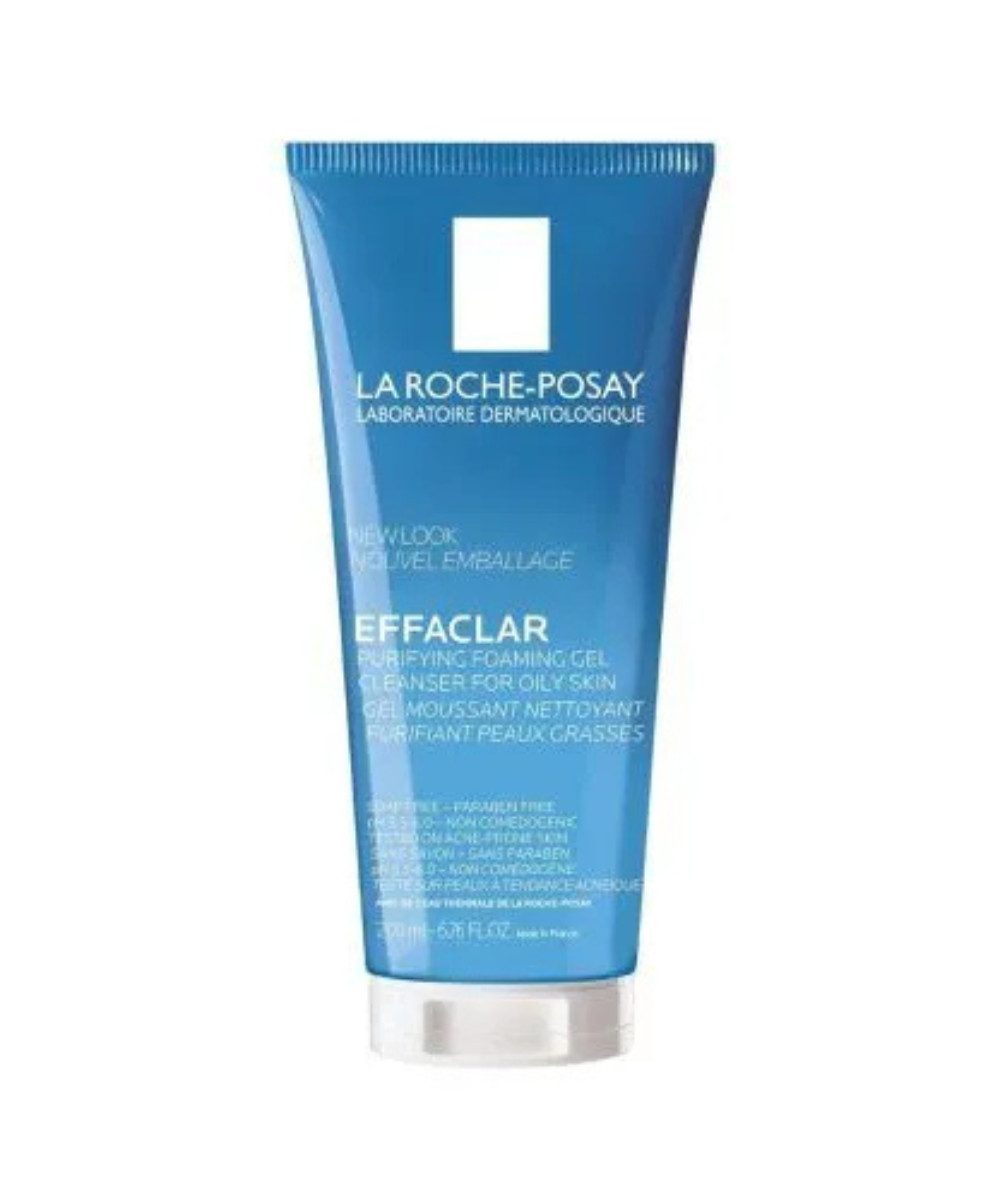 La Roche-Posay Gesichtspflege La Roche-Posay Effaclar Schäumendes Reinigungsgel 200ml packung, 1-tlg., Zink PCA wirkt antibakteriell und talgregulierend.