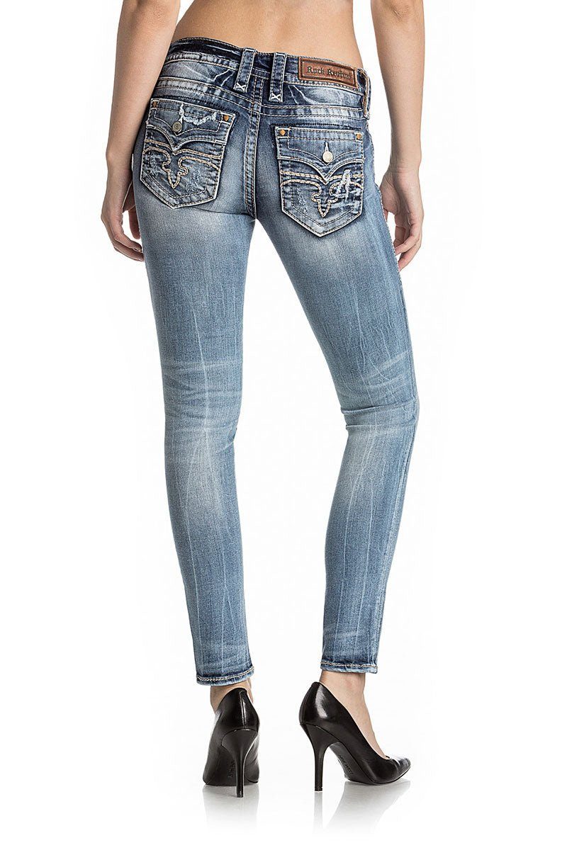 Rock Revival Skinny-fit-Jeans günstig online kaufen