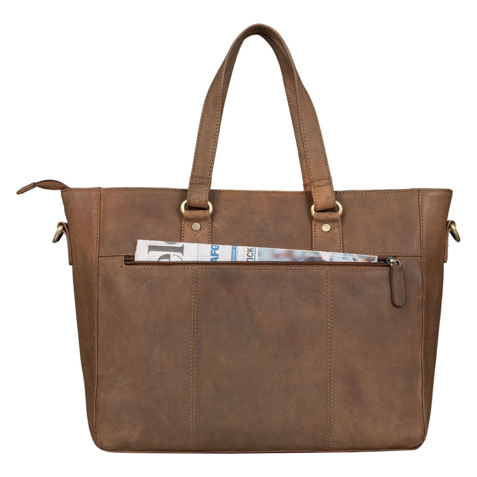 STILORD Handtasche "Emmeline" Shopper Tasche Leder Business Damen Aktentasche