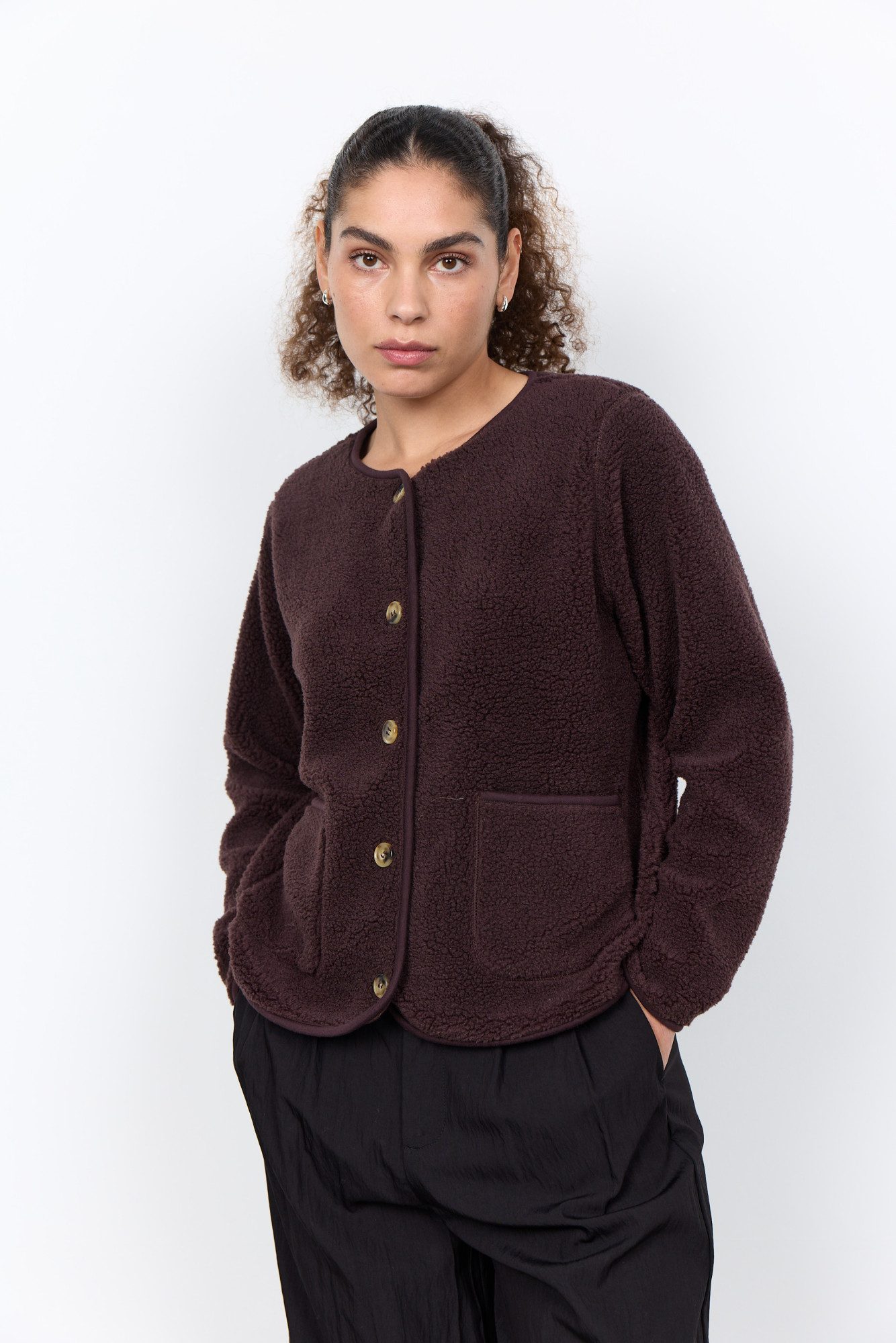 soyaconcept Strickjacke SC-ONYX 2 Kunstfaser