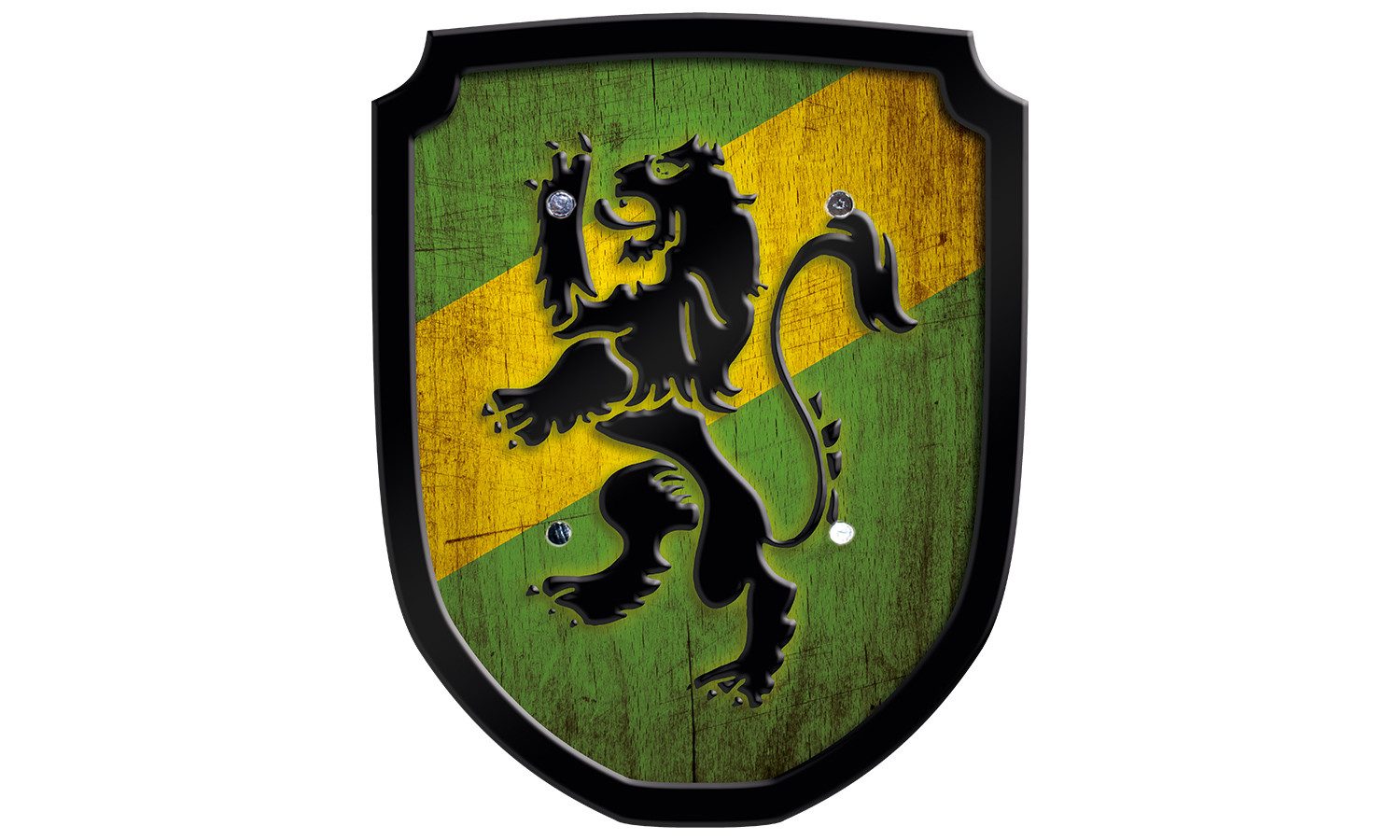 Spielzeug-Ritterschild Wappenschild Löwe