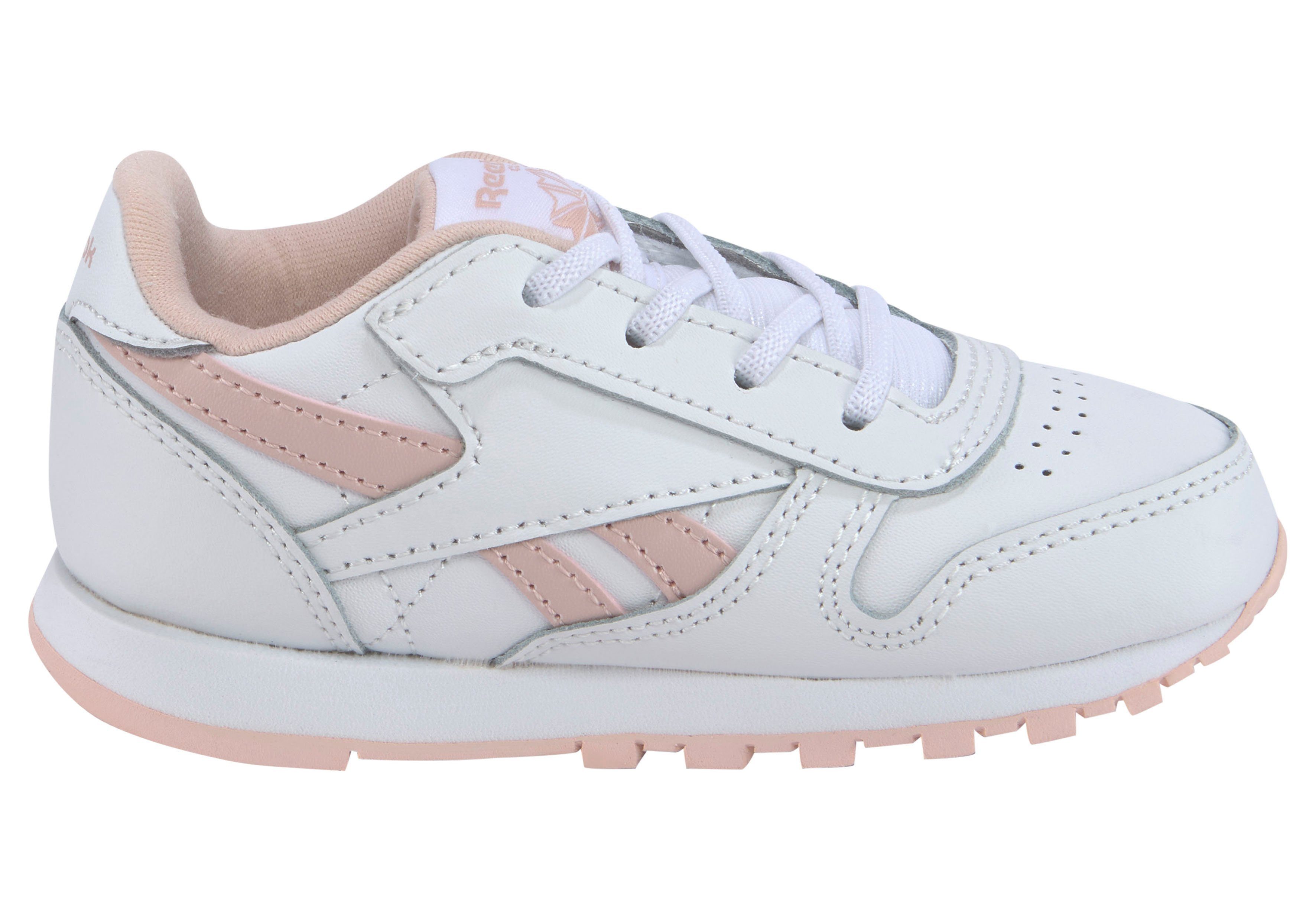 LEATHER Reebok CLASSIC weiß-apricot Classic Sneaker