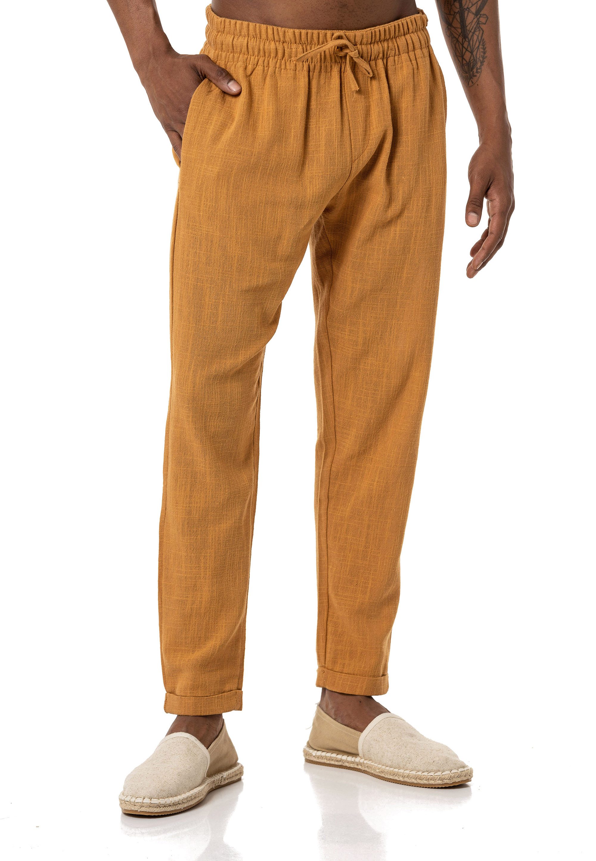 RedBridge Stoffhose mit elastischem Bund - Leichte Sommerhose günstig online kaufen
