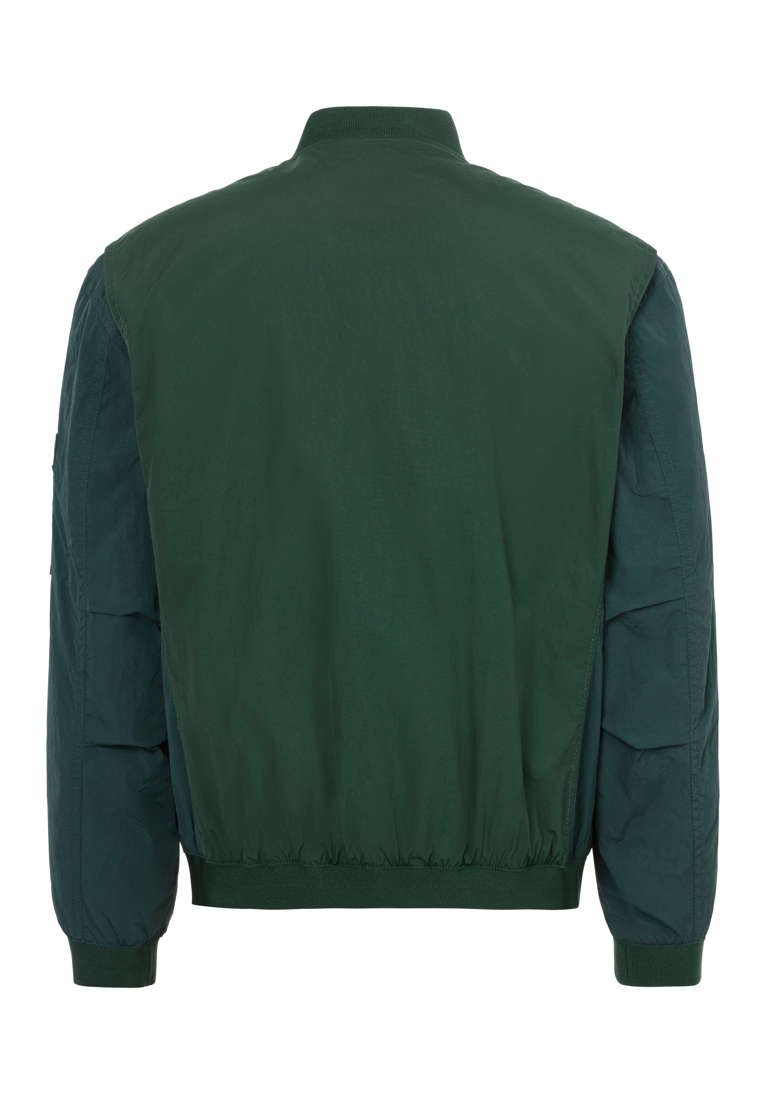 BOSS ORANGE Blouson Olmec mit Flachstrickkragen günstig online kaufen
