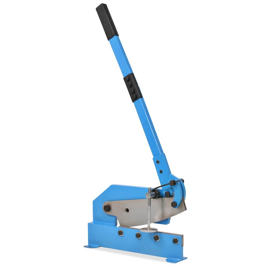 vidaXL Hebelschneidemaschine Hebelschere 300 mm Blau