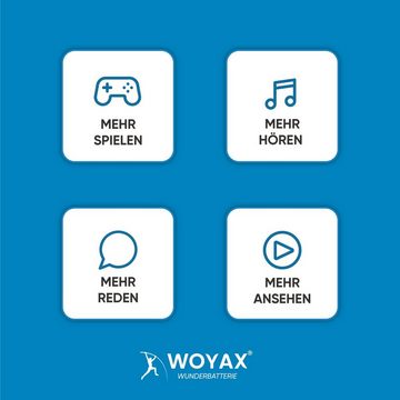 Woyax Wunderbatterie Akku für iPhone 12 Pro Max Hohe Kapazität Ersatzakku Handy-Akku 4410 mAh (3,83 V)