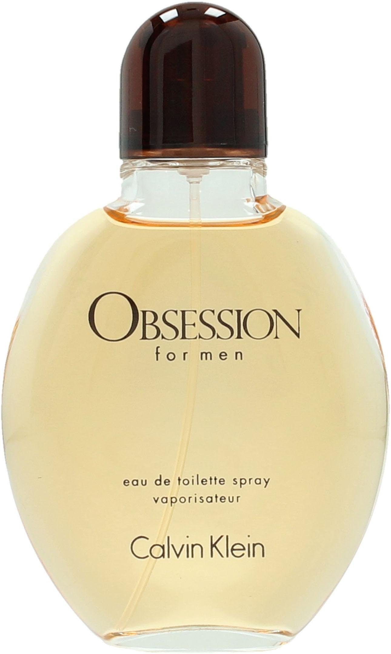 Calvin Klein Eau de Toilette Obsession For Men, mit hochwertigen Inhaltsstoffen