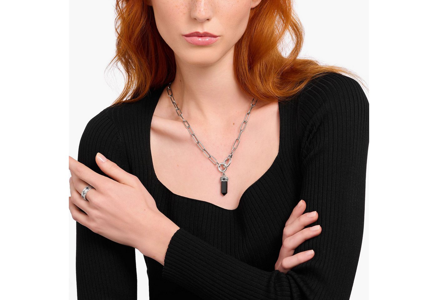 THOMAS SABO Medallionanhänger Silber mi... THOMAS SABO Medallionanhänger Silber mi...