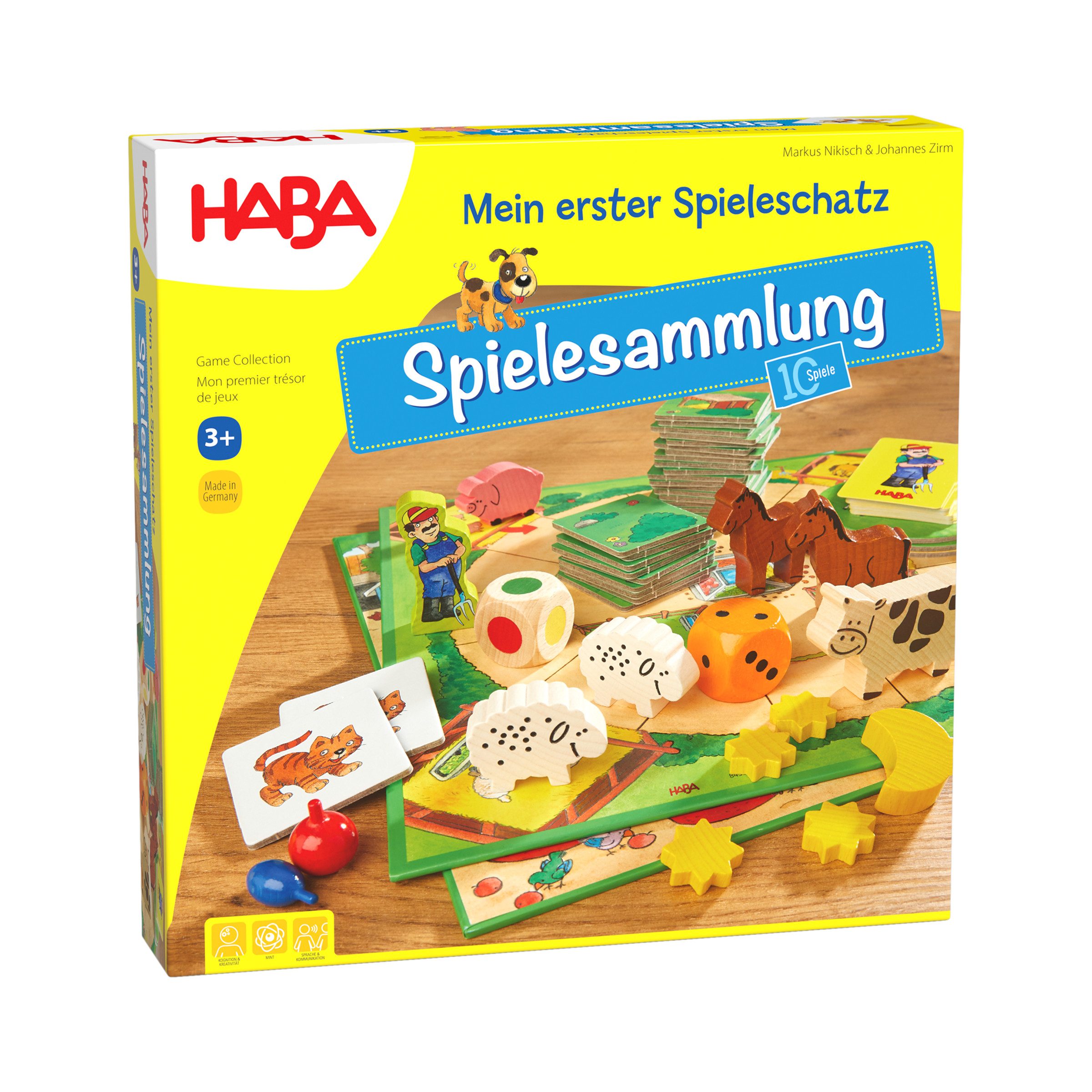 Haba Spielesammlung Mein erster Spieleschatz, Made in Germany