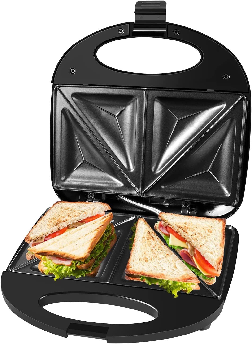 Gotoll Sandwichmaker GLSL619, 700 W, Kontaktgrill Sandwichtoaster  Paninigrill Toaster Maker, antihaftbeschichtete Platten online kaufen | OTTO