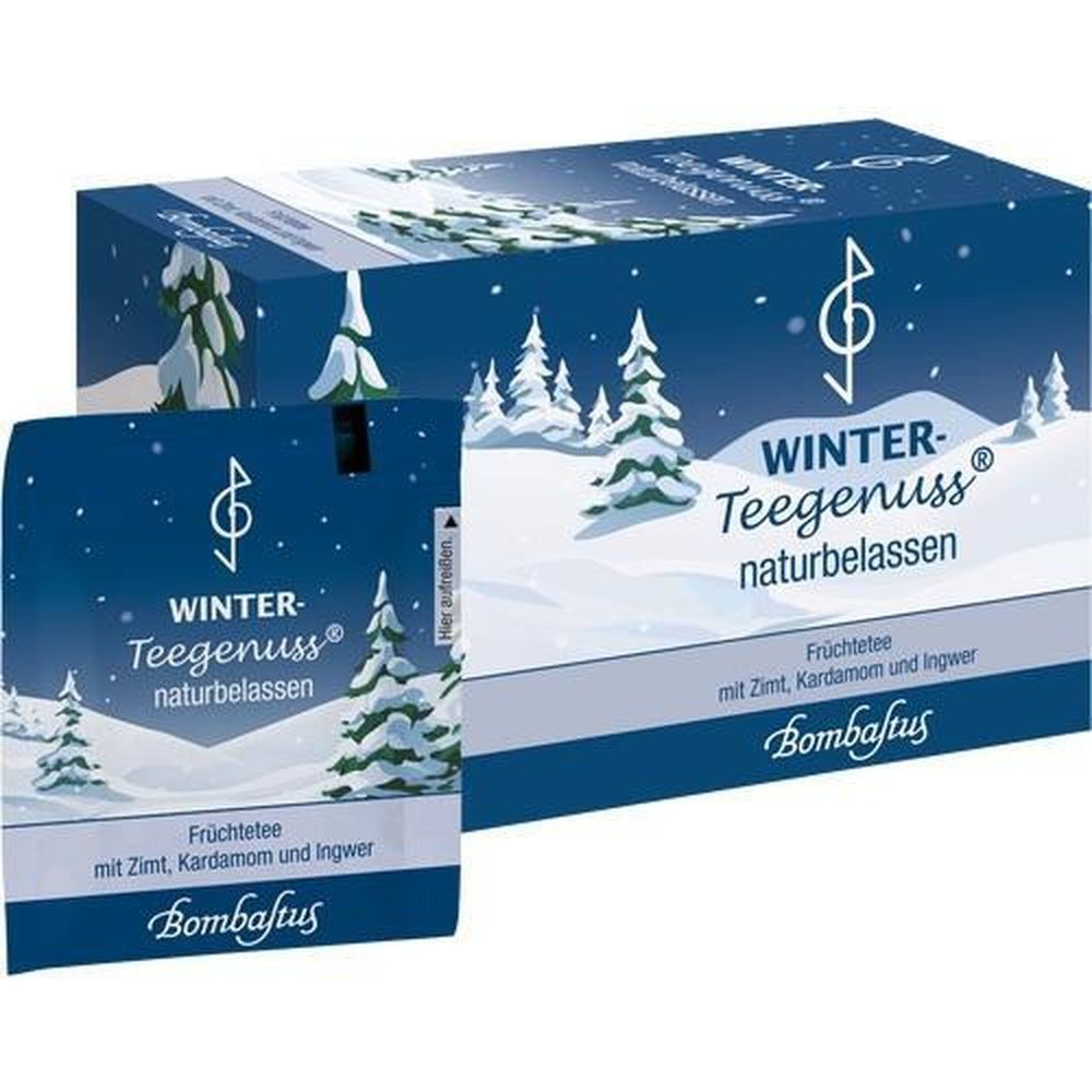 Bombastus-Werke AG Tee WINTER-TEEGENUSS Zimt Kardamom Ingwer Filterbeutel 20X2.5g