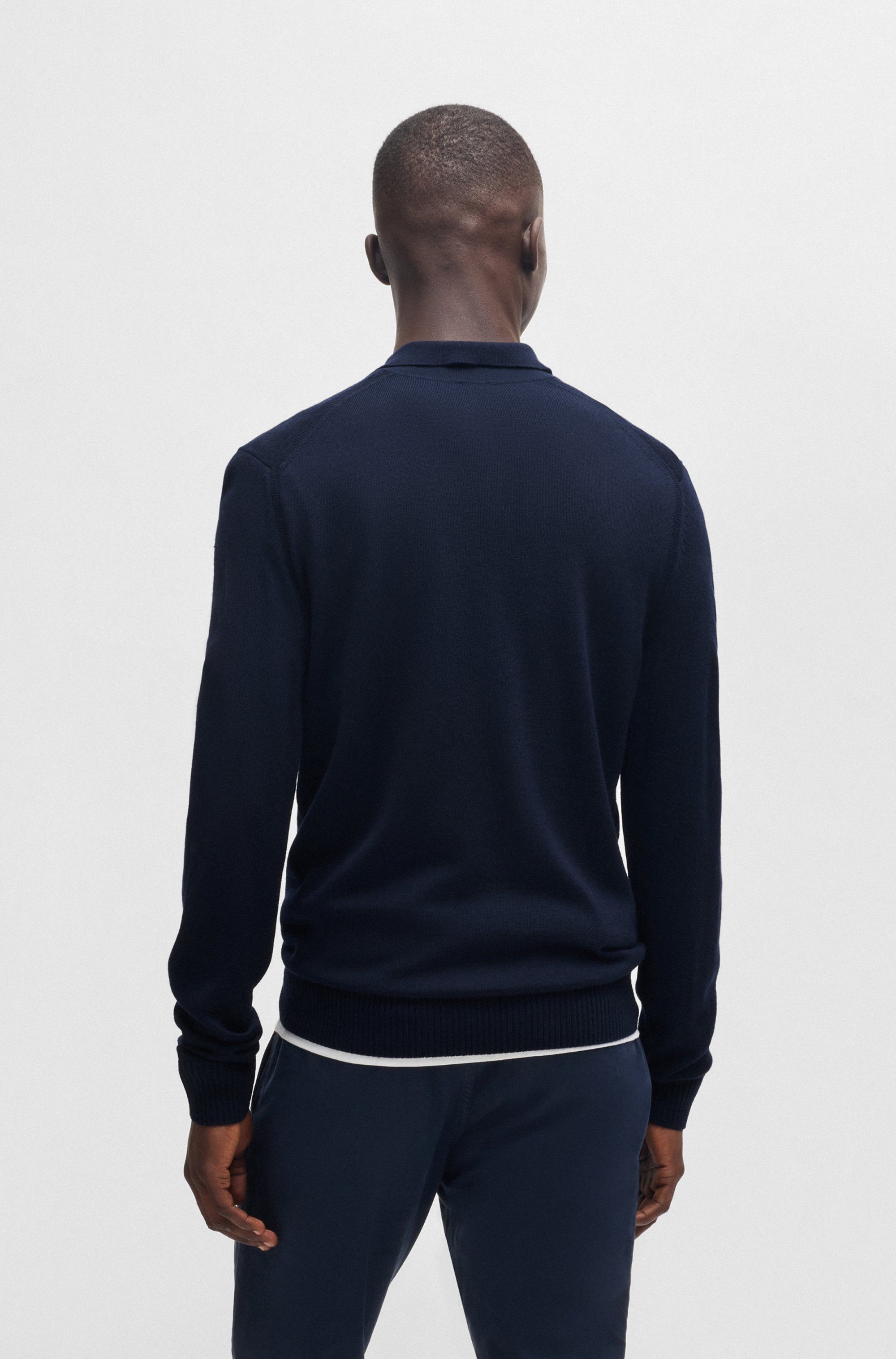BOSS ORANGE Strickpullover Avac mit Rundhalsausschnitt günstig online kaufen