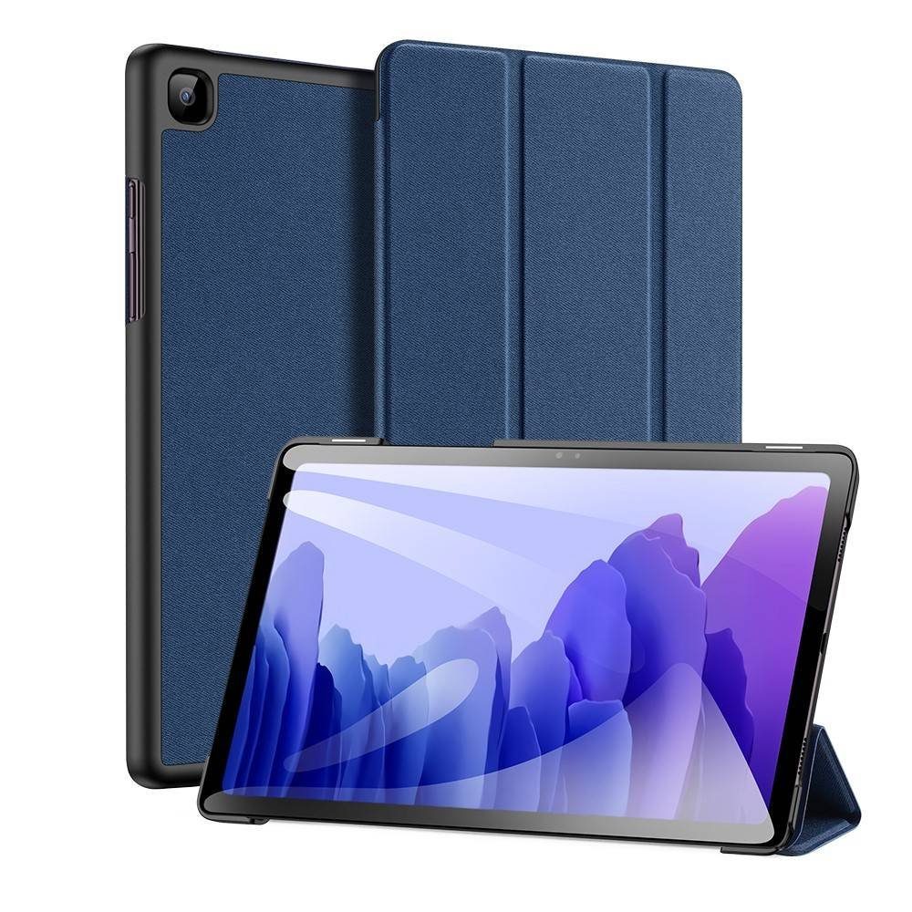 SAMSUNG TAB Hülle kompatibel mit GALAXY Etui mit Blau Buch Smartphone-Akku Ducis Dux S7 FE Tasche Brieftasche Standfunktion Smart Hartschale Schutzhülle Sleep Tablet