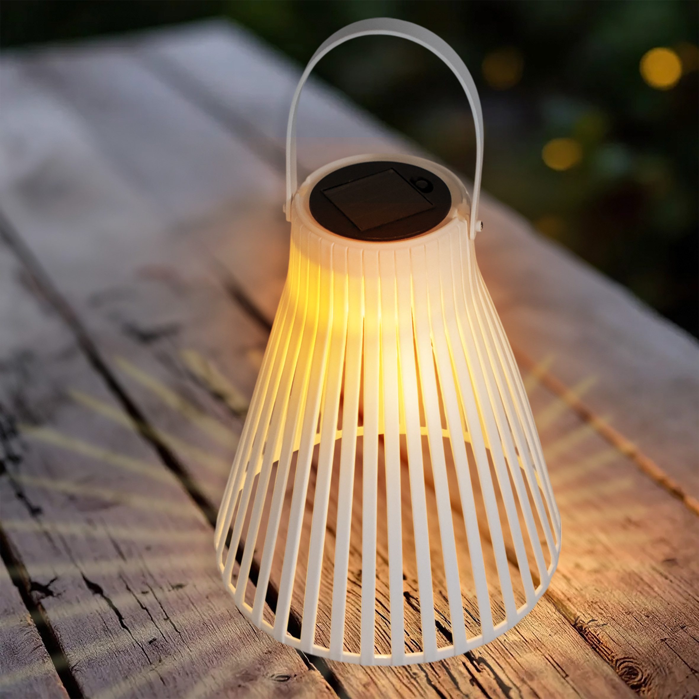 Spetebo LED Solarleuchte Solar LED Laterne günstig online kaufen