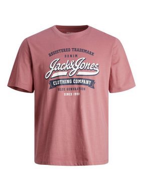 Jack & Jones Rundhalsshirt JJELOGO TEE SS O-NECK 2 COL SS24 SN