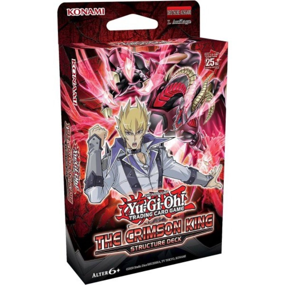 Konami Spiel Yu-Gi-Oh! Structure Deck The Crimson King - Jack Atlas- deutsche Kart