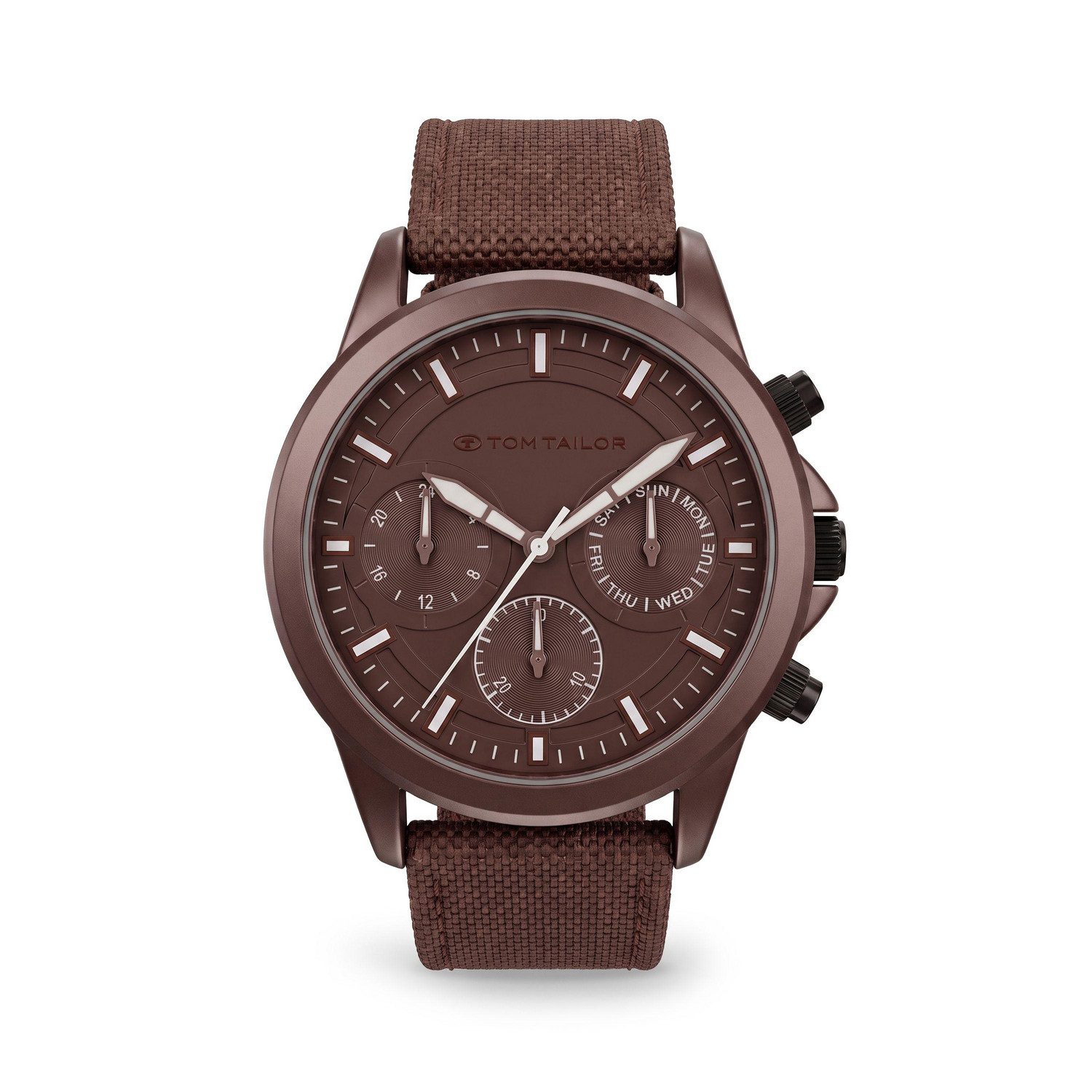 TOM TAILOR Chronograph 2101638, Quarzuhr, Armbanduhr, Herrenuhr, analog, Stoppfunktion