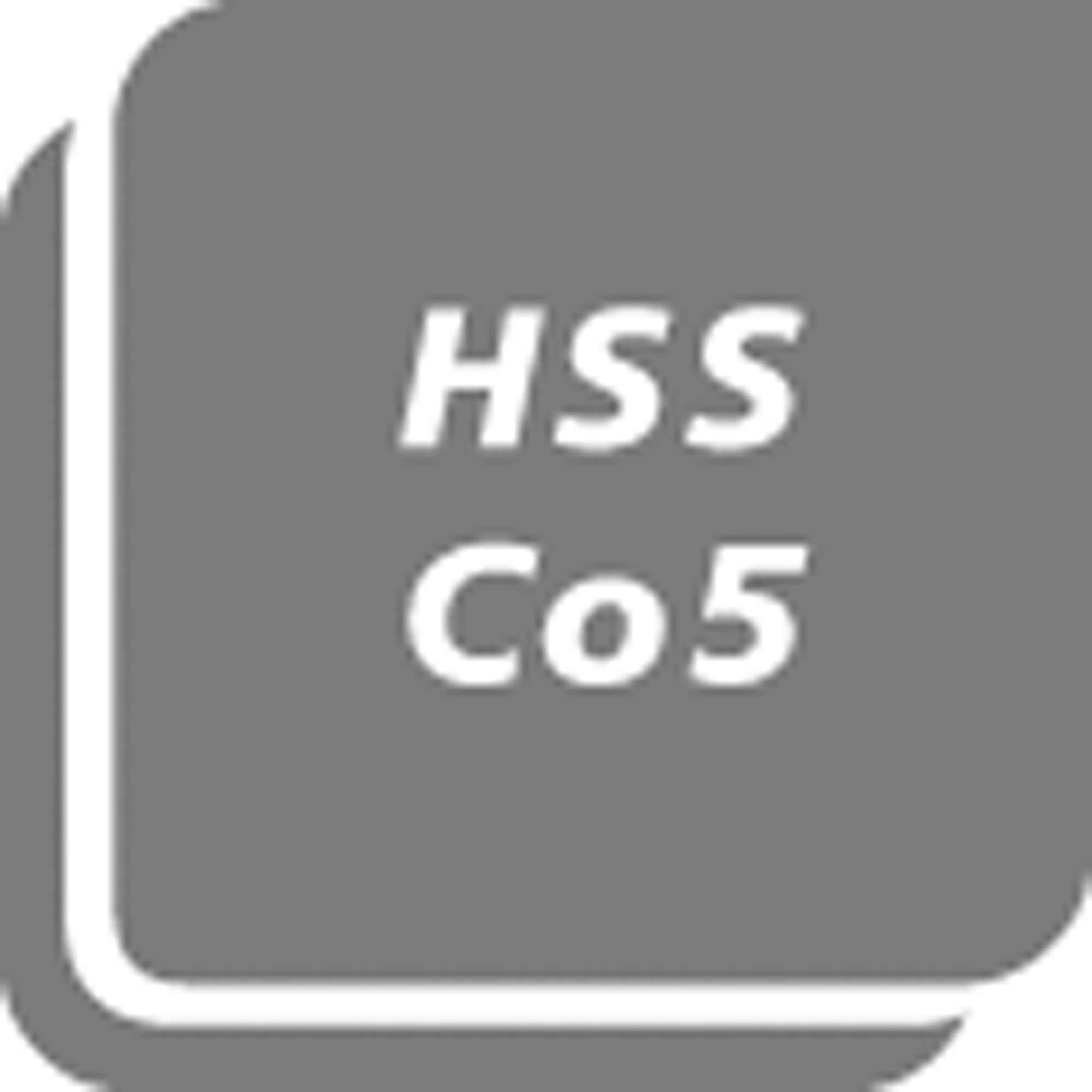 HSS 5,5 130G Co5 mm Spiralbohrer ähnlich Holzbohrer, D338N Exact