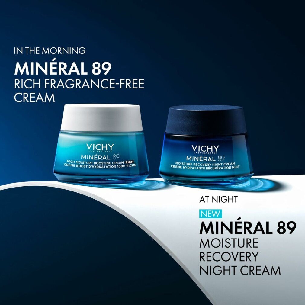 Vichy Nachtcreme Mineral 89 Moisture Recovery Nachtcreme 50 ml