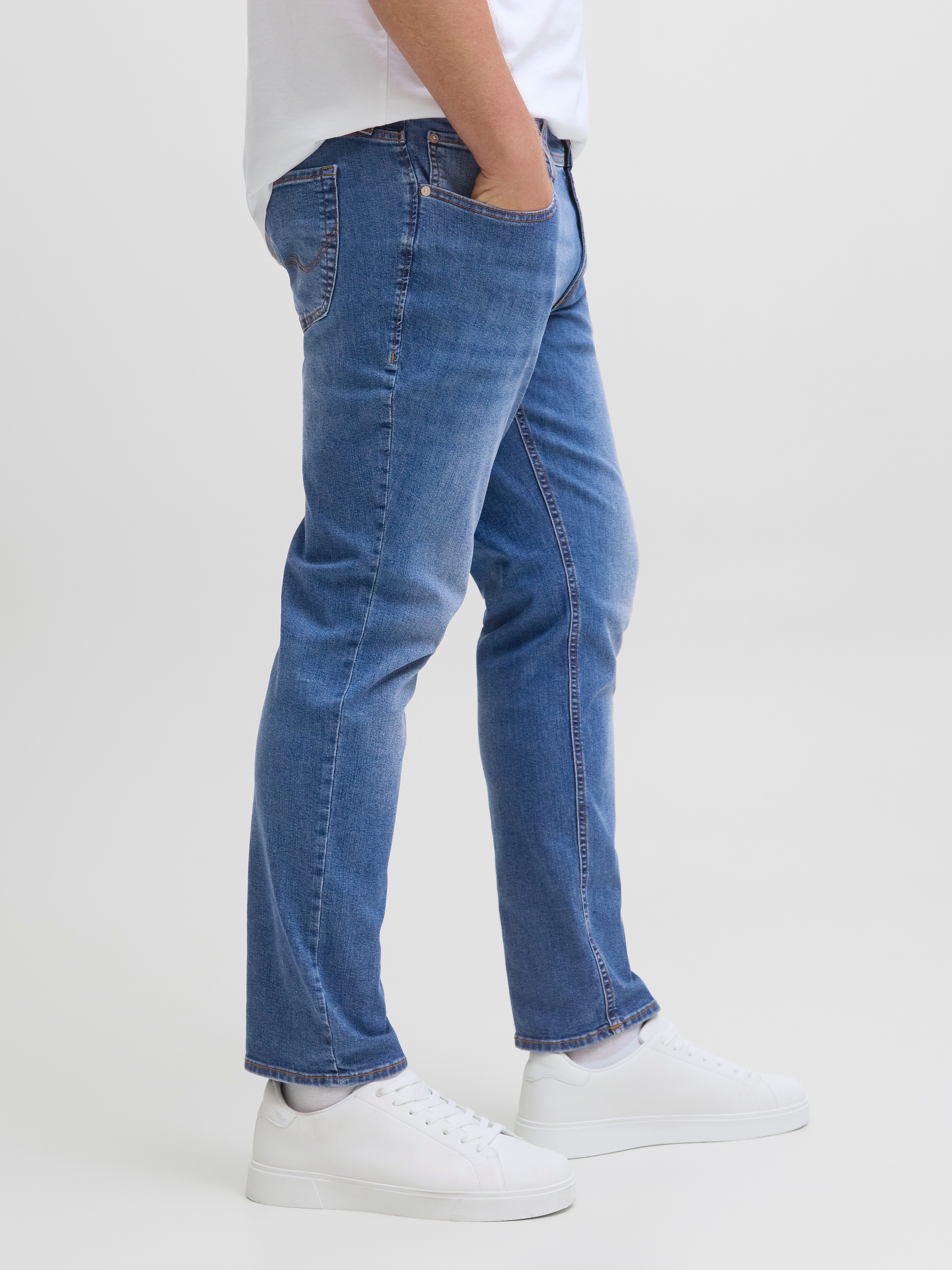 Jack & Jones PlusSize Slim-fit-Jeans JJIGLENN günstig online kaufen